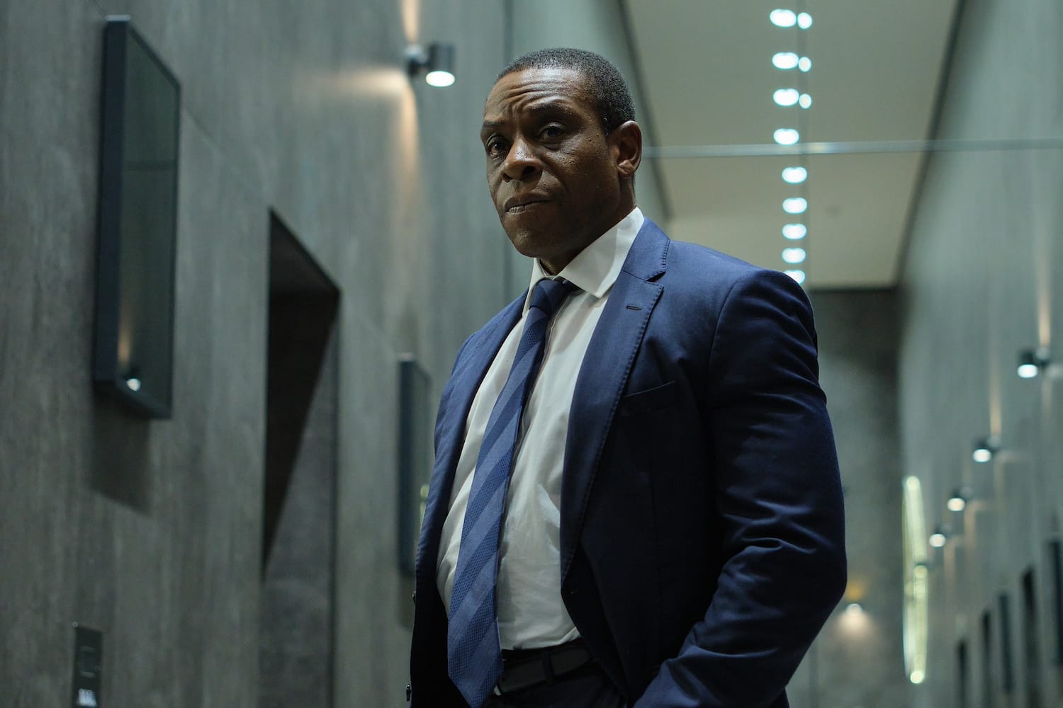 Home Secretary Joseph Obasi (Richard Pepple)