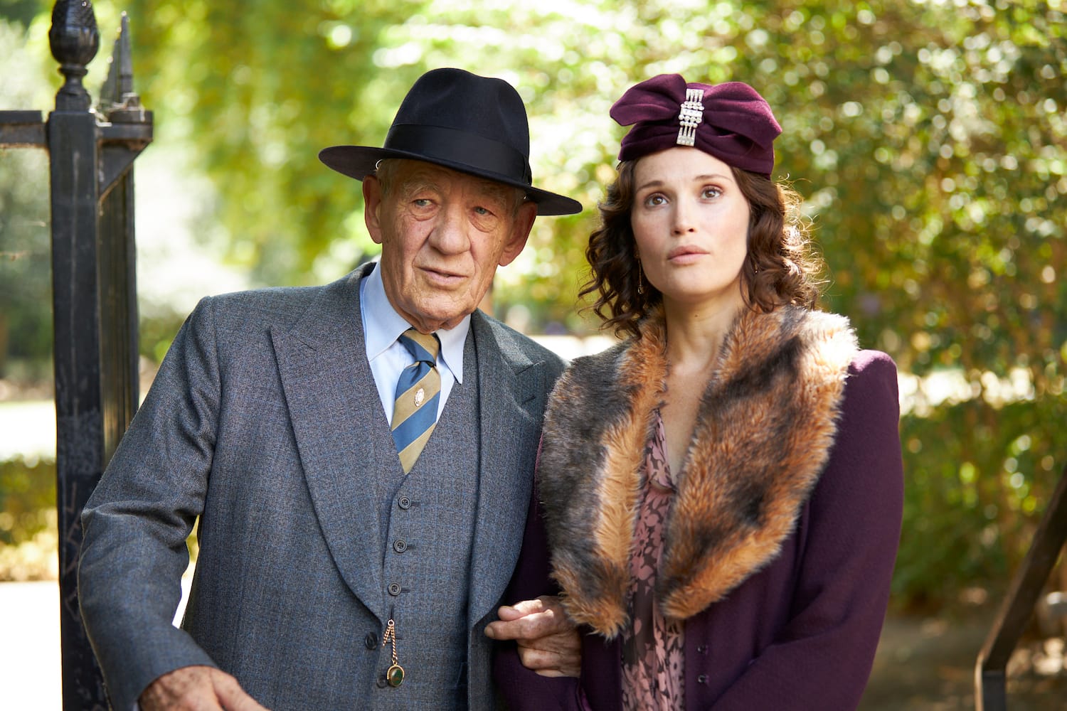 Ian McKellen and Gemma Arterton in "The Critic"