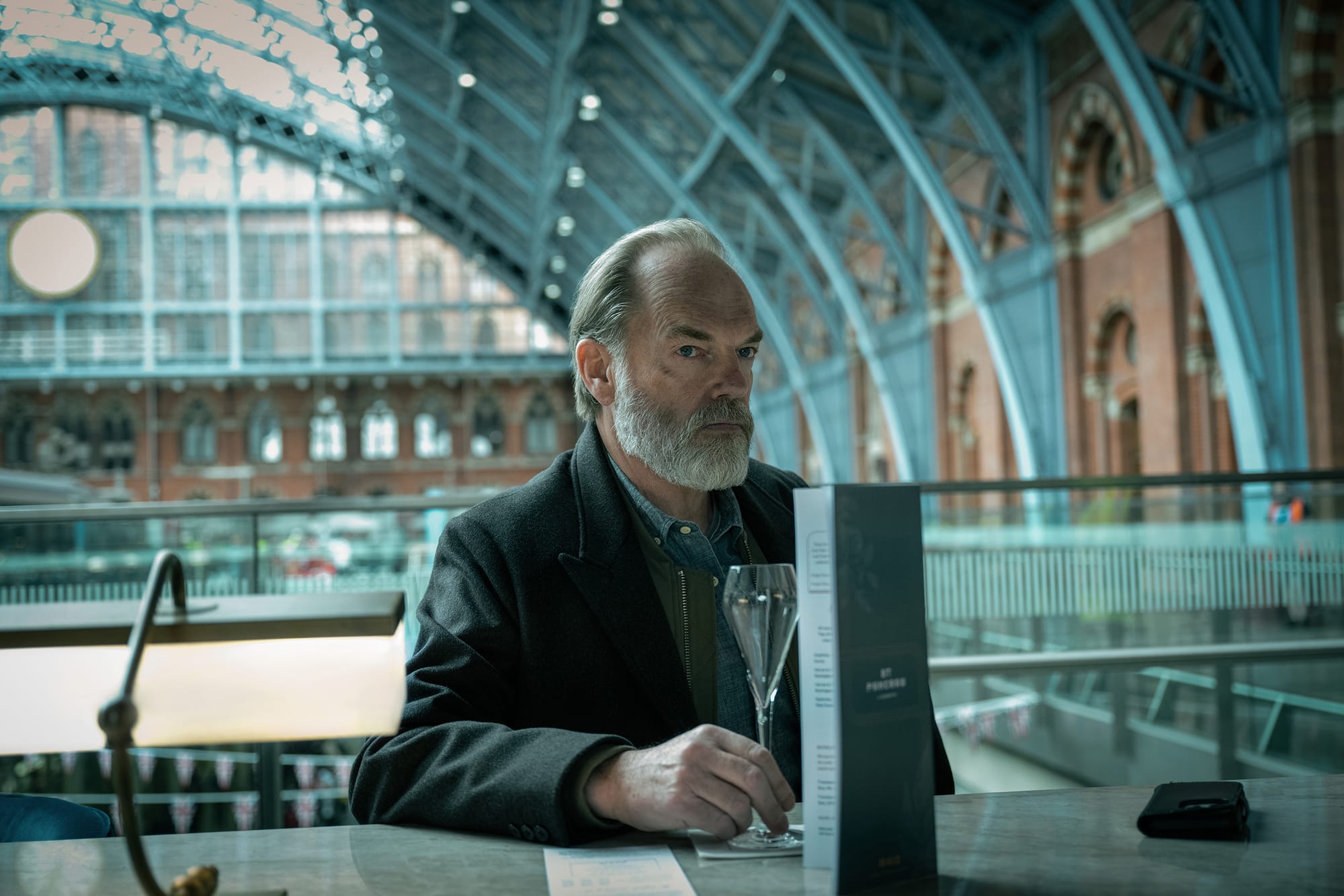 Hugo Weaving as Frank Harkness in 'Slow Horses' Season 4