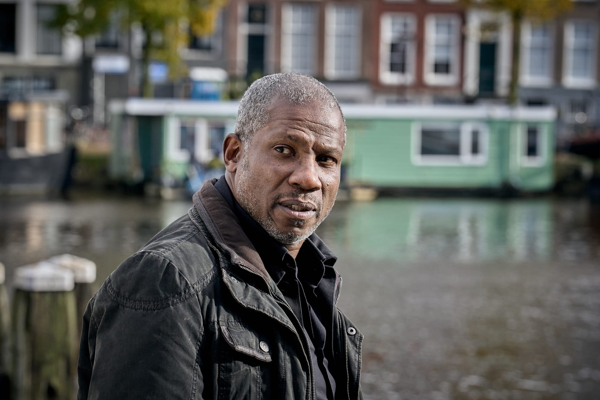 Dennis Rudge as Marcus in 'Van der Valk' Season 4