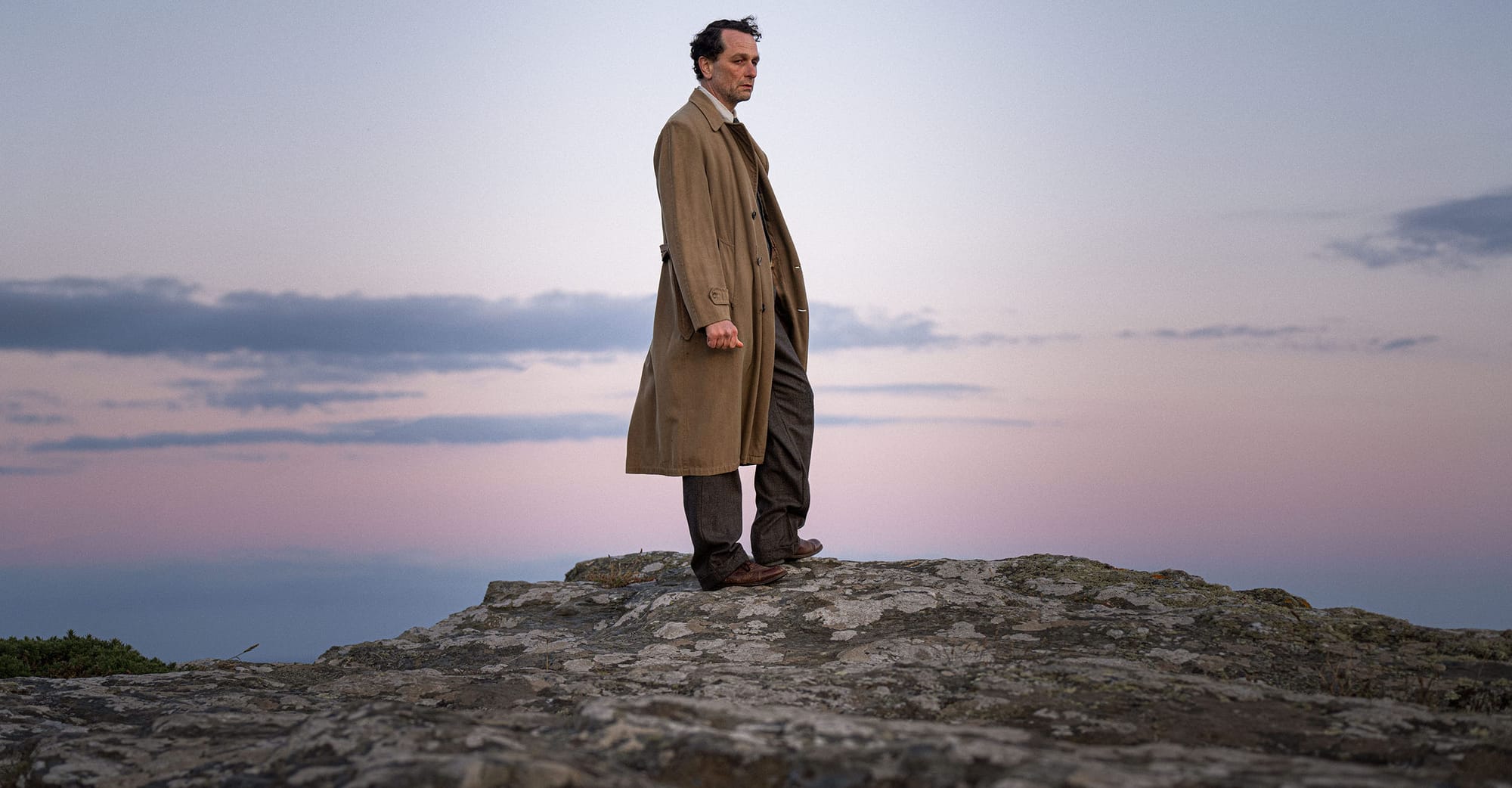 Matthew Rhys as Inspector Leach in 'Towards Zero'