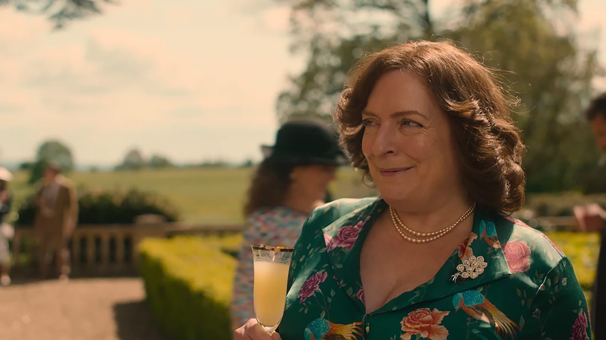 Claire Rushbrook as Lady Baddingham in 'Rivals' Season 1