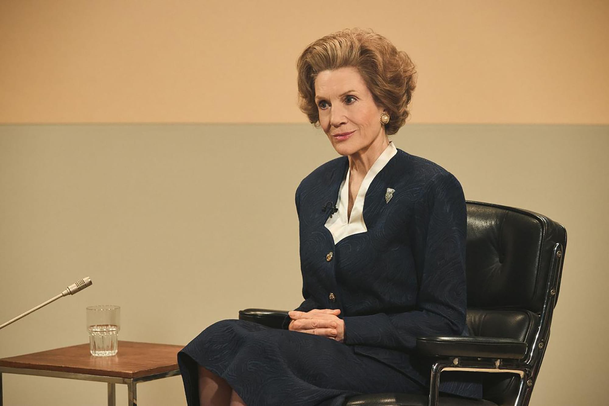 Harriet Walter as Margaret Thatcher in 'Brian and Maggie'