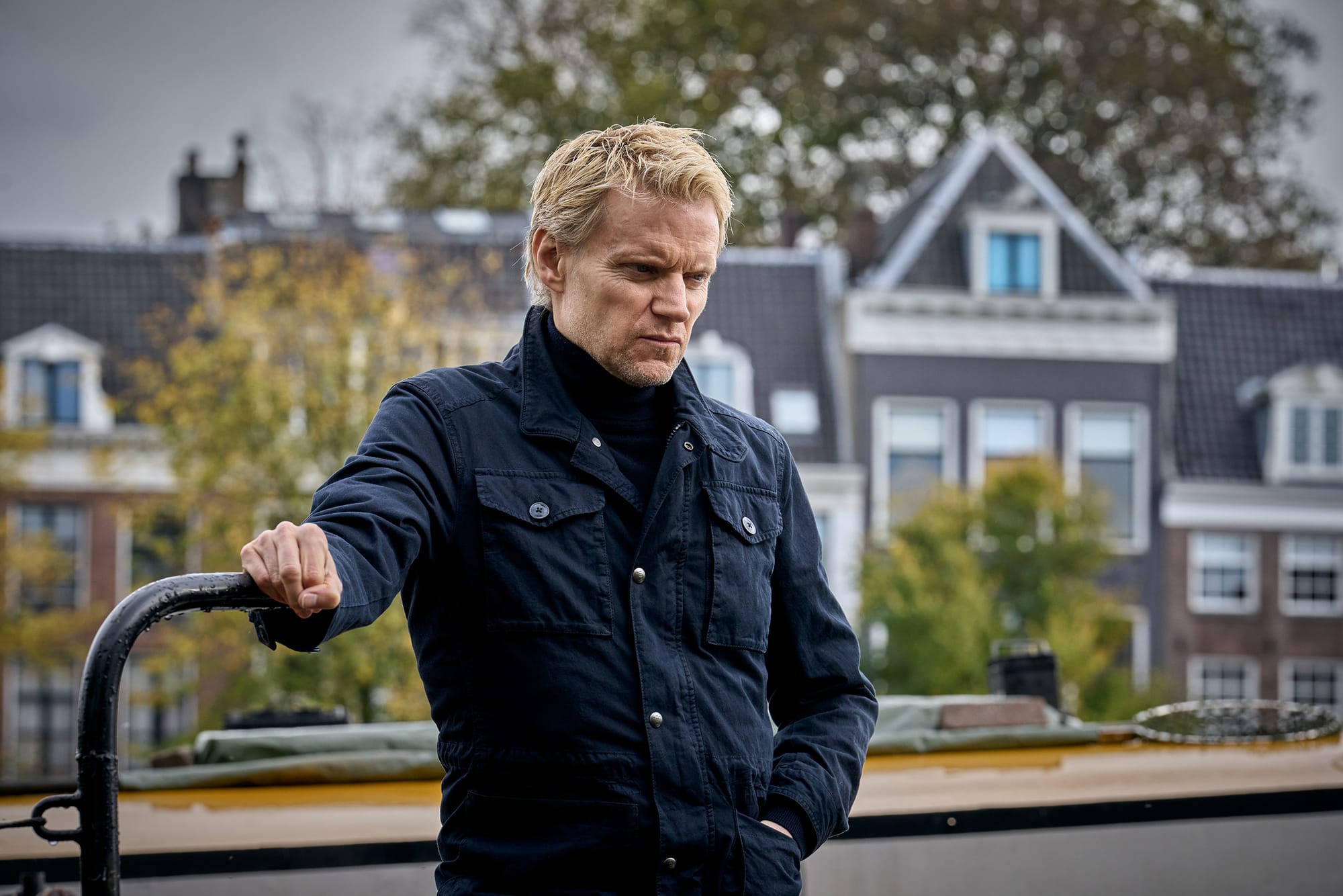 Marc Warren as Piet Van der Valk in 'Van der Valk' Season 4