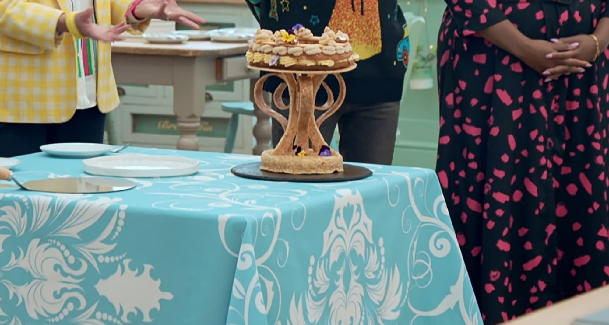 Christiaan’s Orange &amp; Pecan Paris Brest Showstopper from 'The Great British Baking Show's Season 15 Pastry Week