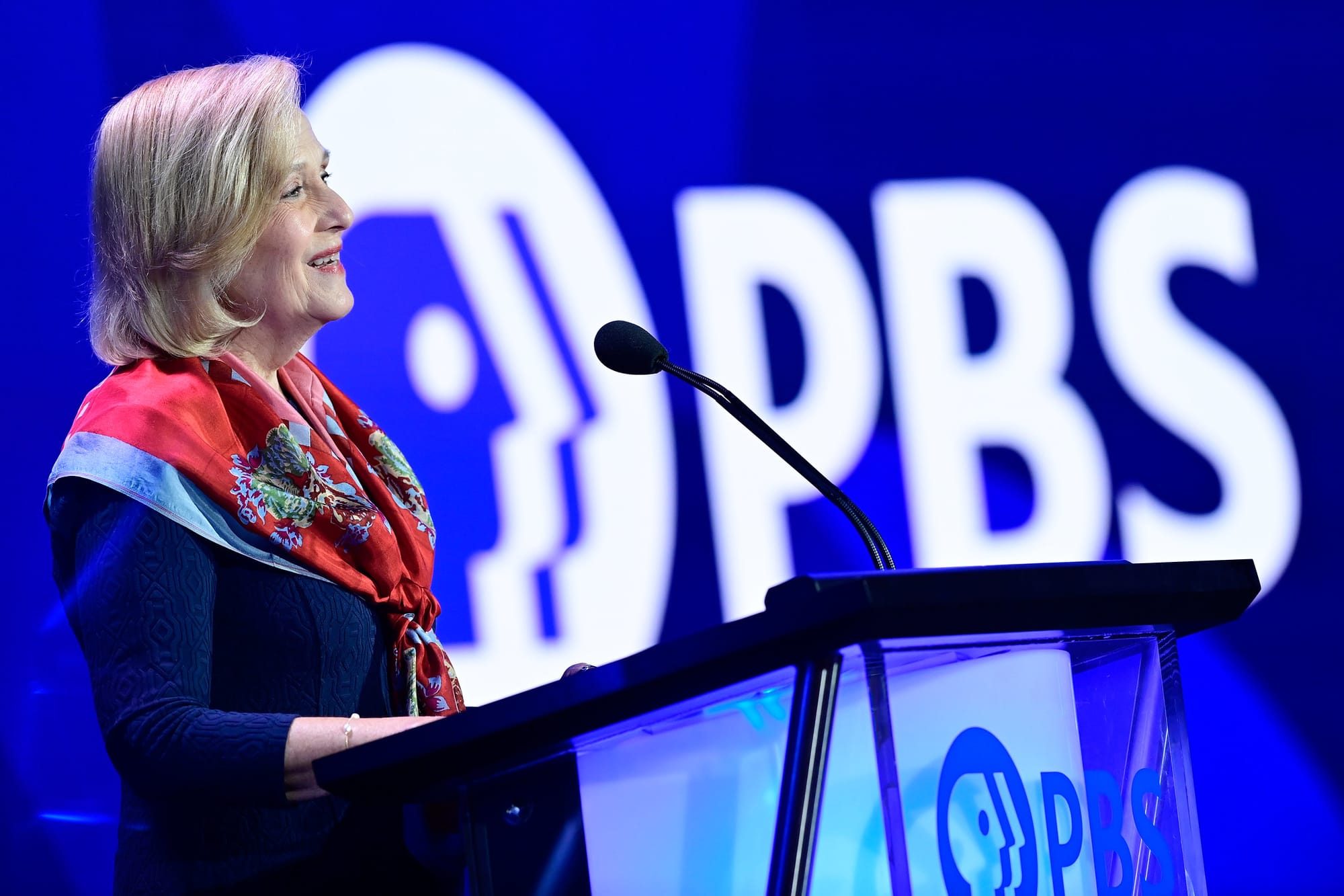  Paula Kerger at the PBS Executive Session at the Winter TCAs 2024