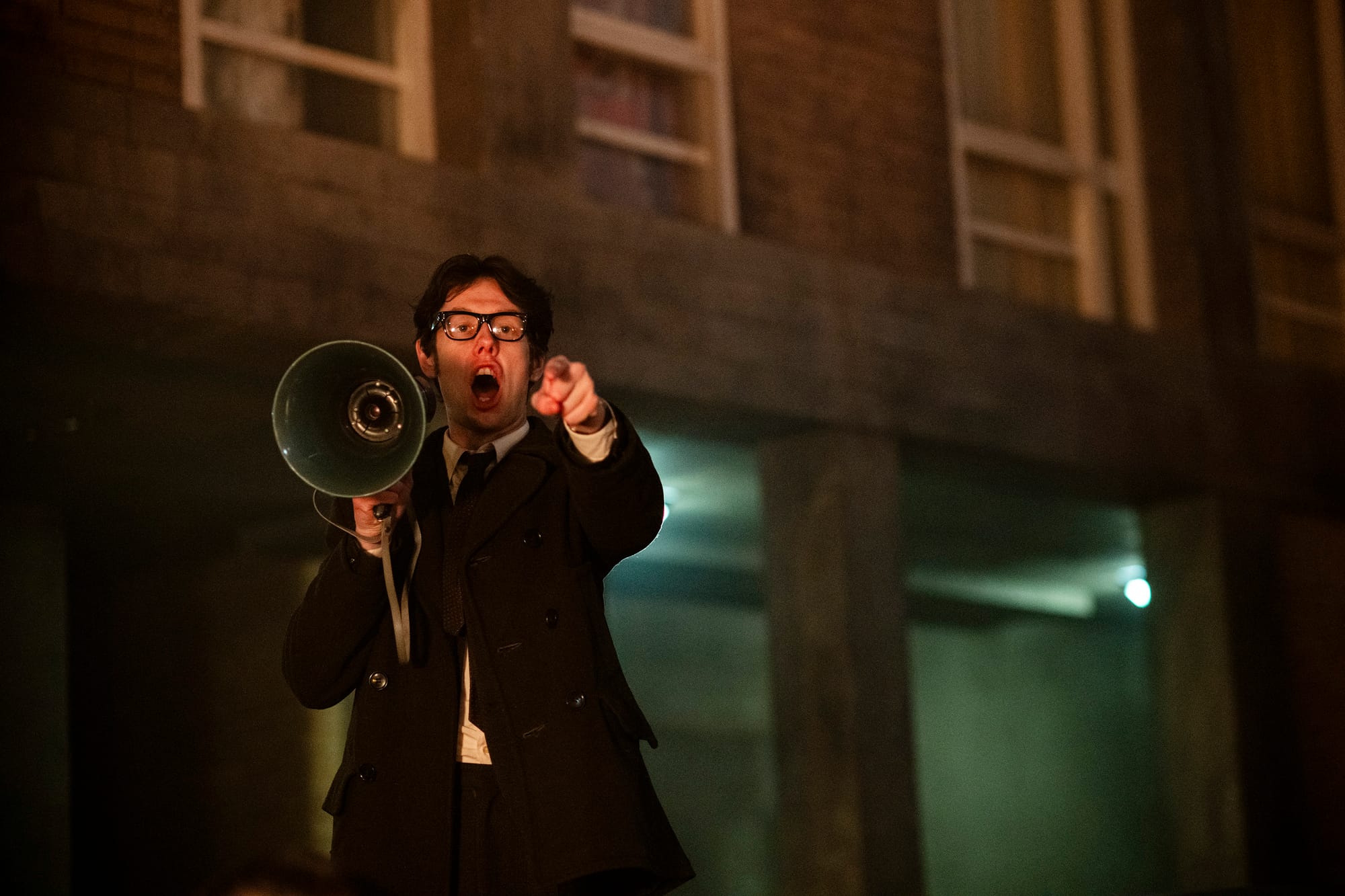 Josh Finan as Gerry Adams in 'Say Nothing'