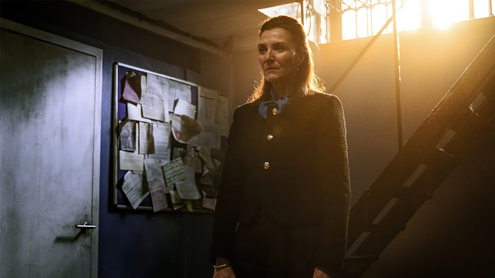 Michelle Fairley as as Marian Wallace in 'Gangs of London' Season 3