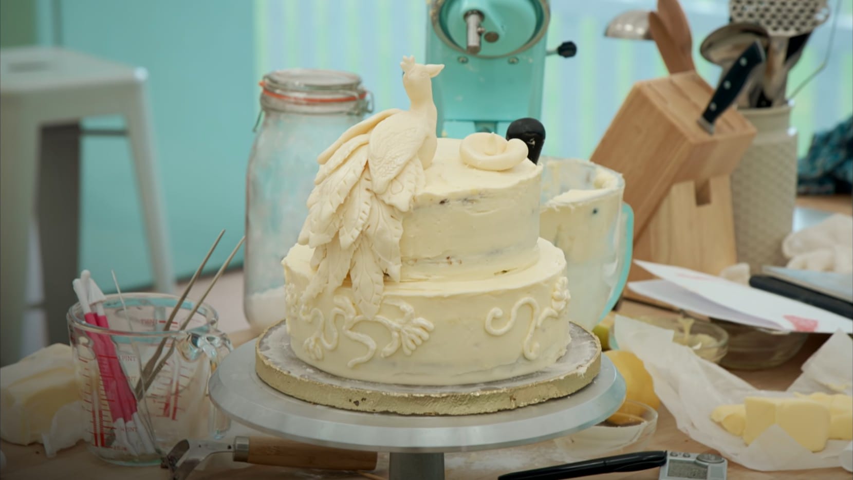 Dylan’s&nbsp;‘Diwali Cake’ Showstopper from 'The Great British Baking Show's Season 15 Autumn Week&nbsp;