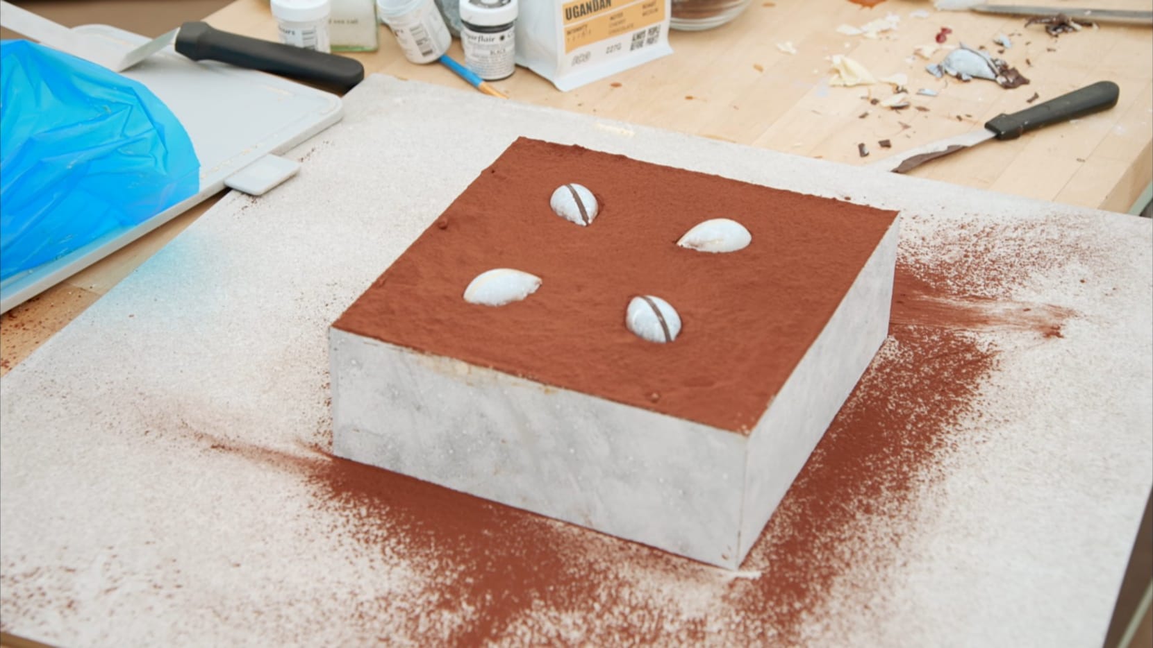 Dylan’s ‘Concrete Box’ Showstopper from 'The Great British Baking Show's Season 15 Desserts Week