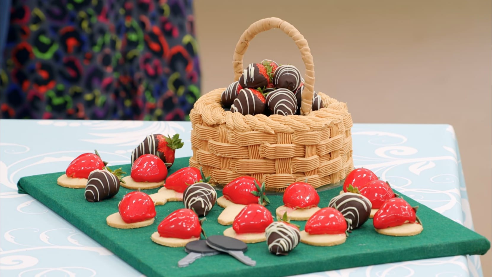 Gill’s ‘Pick Your Own Car Keys’ Showstopper from 'The Great British Baking Show's Season 15 Pâtisserie Week