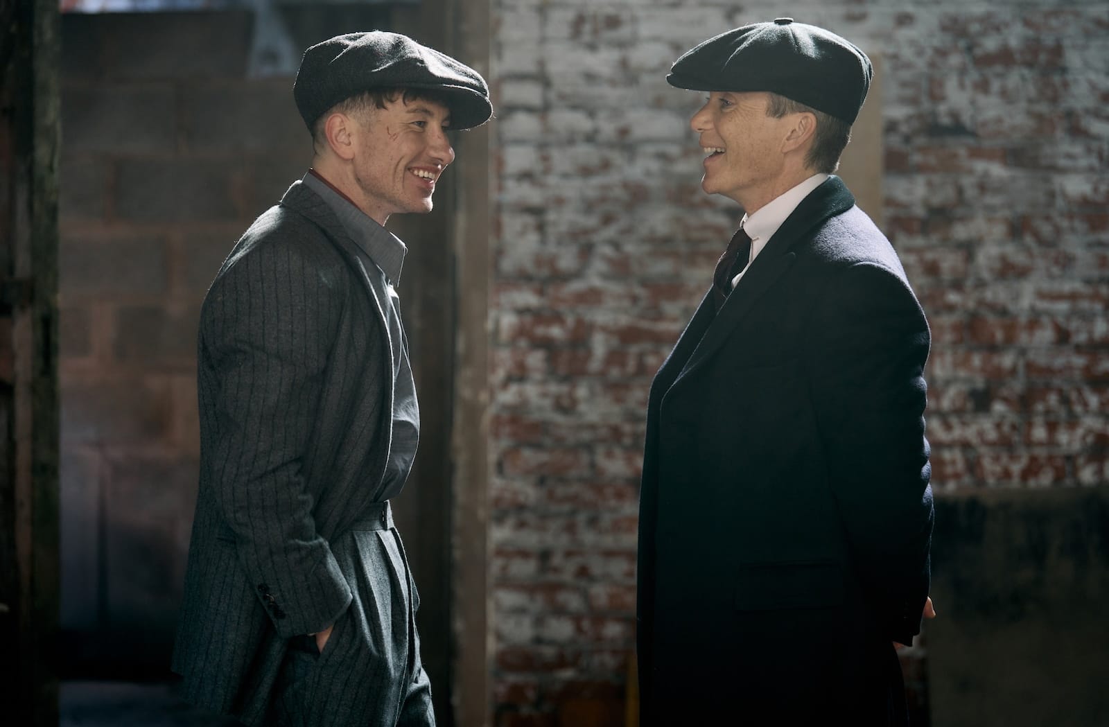 Cillian Murphy and Barry Keoghan in the "Peaky Blinders" movie
