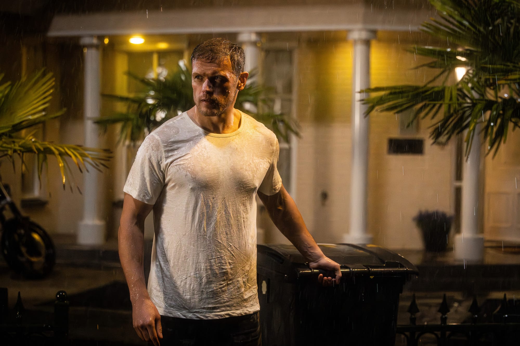 Sam Heughan in 'The Couple Next Door' Season 1