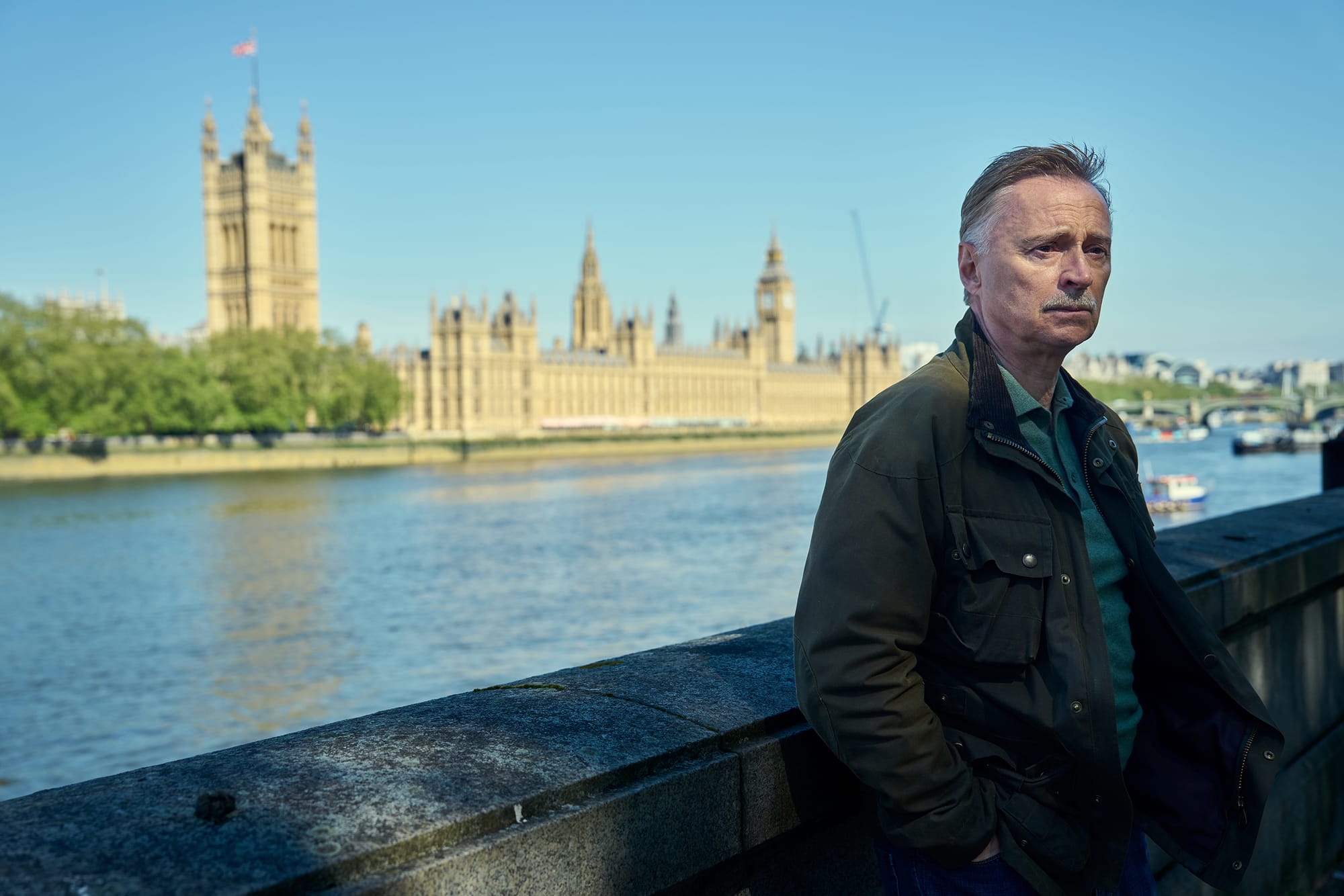Robert Carlyle as Chief Superintendent Dave Cook in 'The Hack'