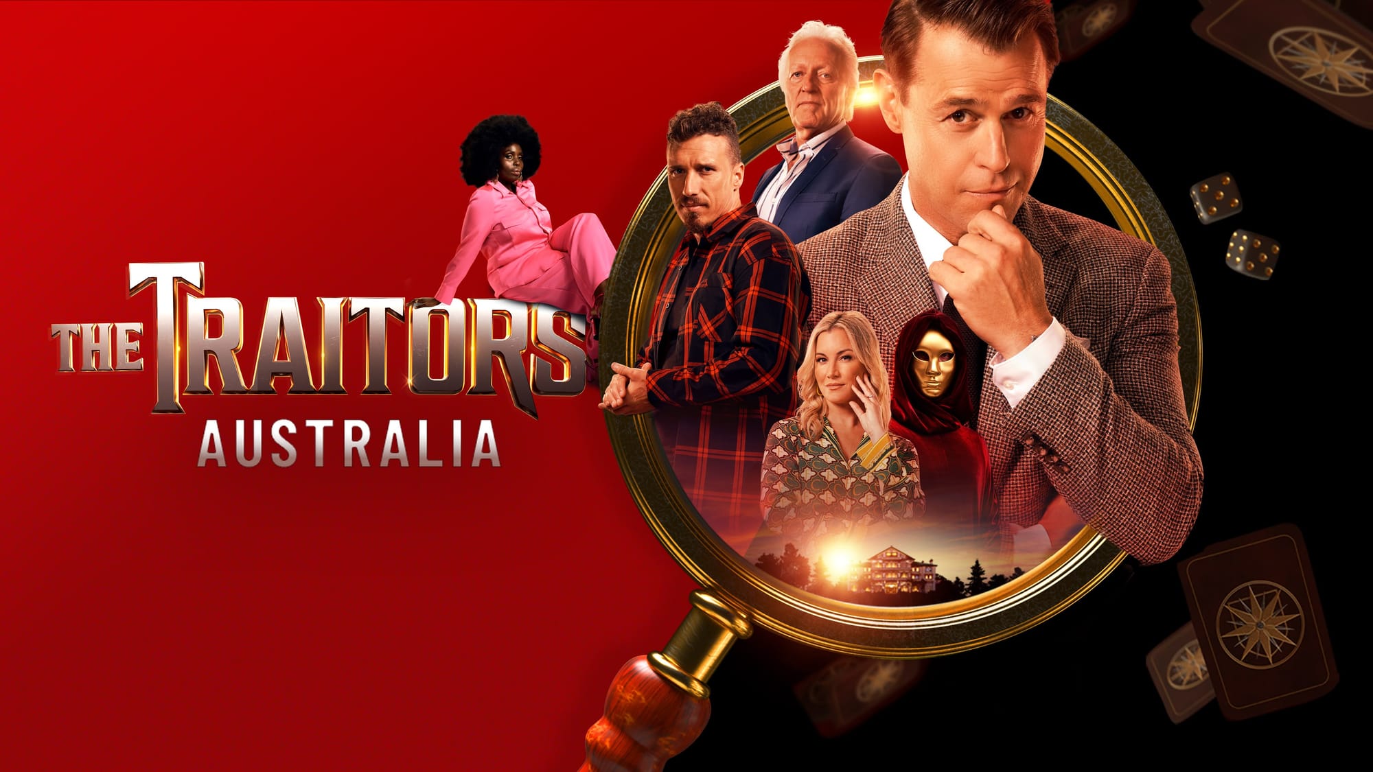 The Traitors Australia key art