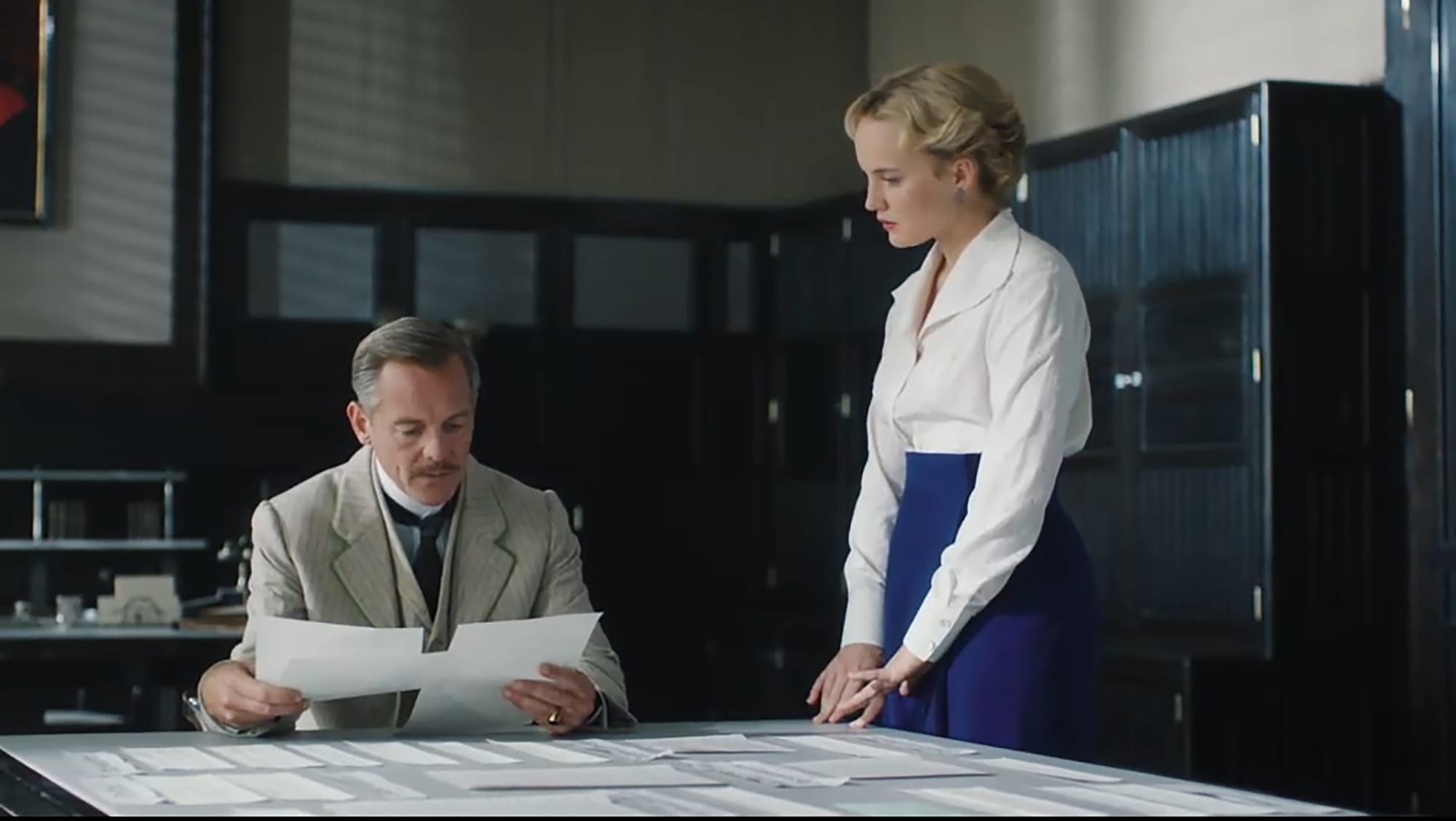 Johannes Zirner as The Baron and Luise Von Finckh as Clara Weiss in 'Vienna Blood' Season 4&nbsp;