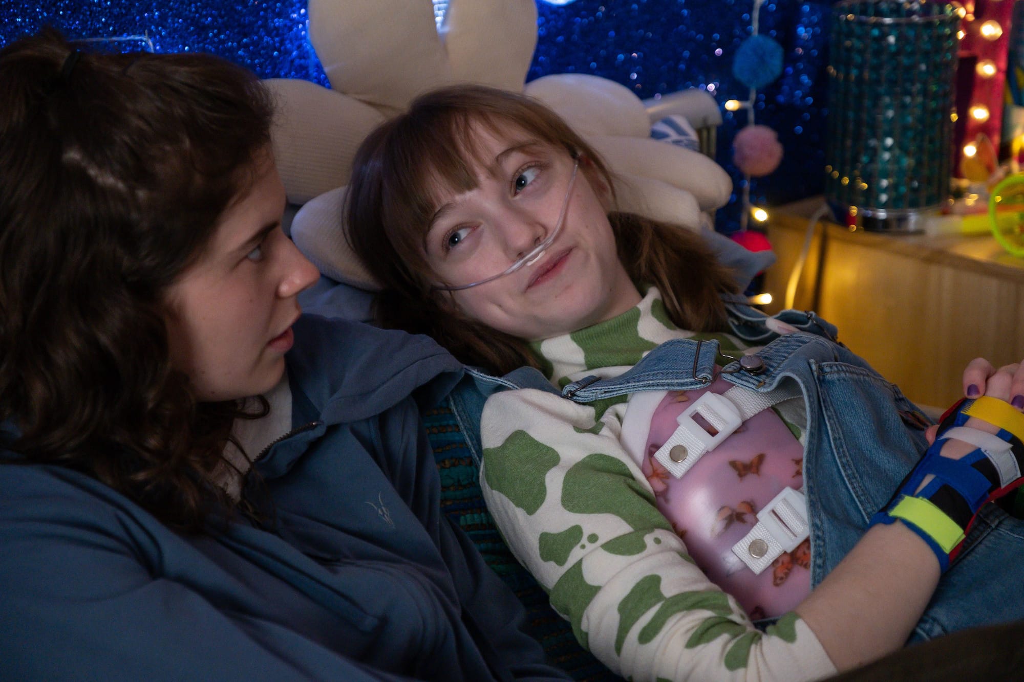 Sharon Horgan as Nicci and Niamh Moriarty as Marnie in 'Best Interests'