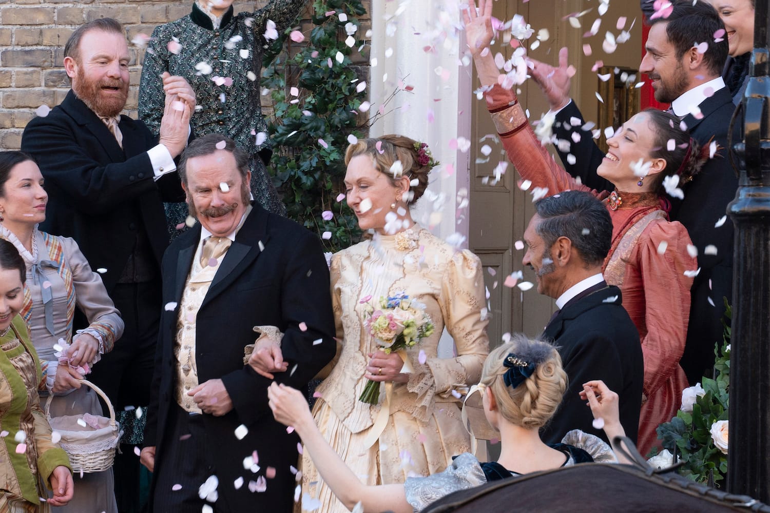 Simon Ludders and Cathy Belton in "Miss Scarlet" Season 5