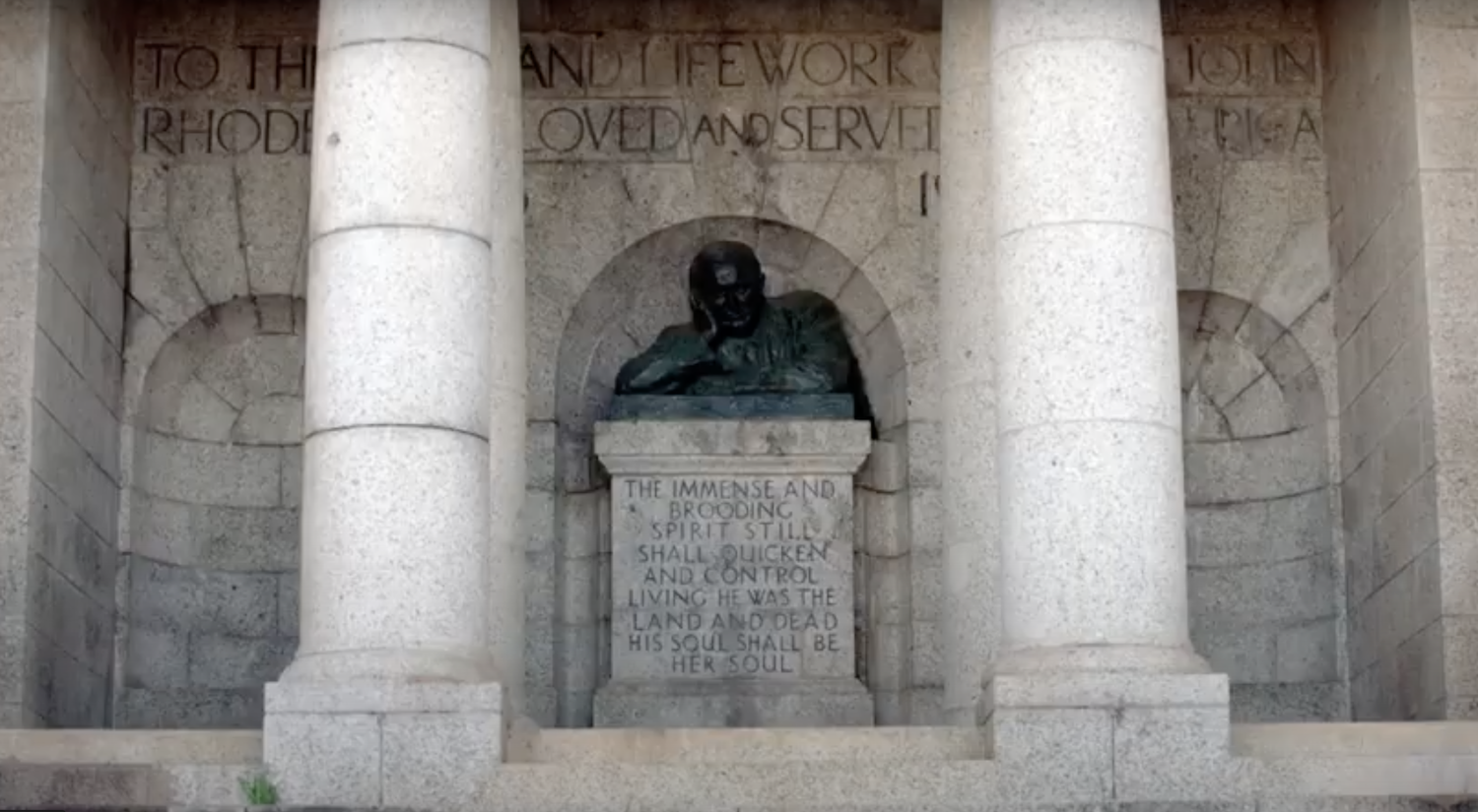Victorian empire-builder Cecil Rhodes still dominates the landscape and culture.
