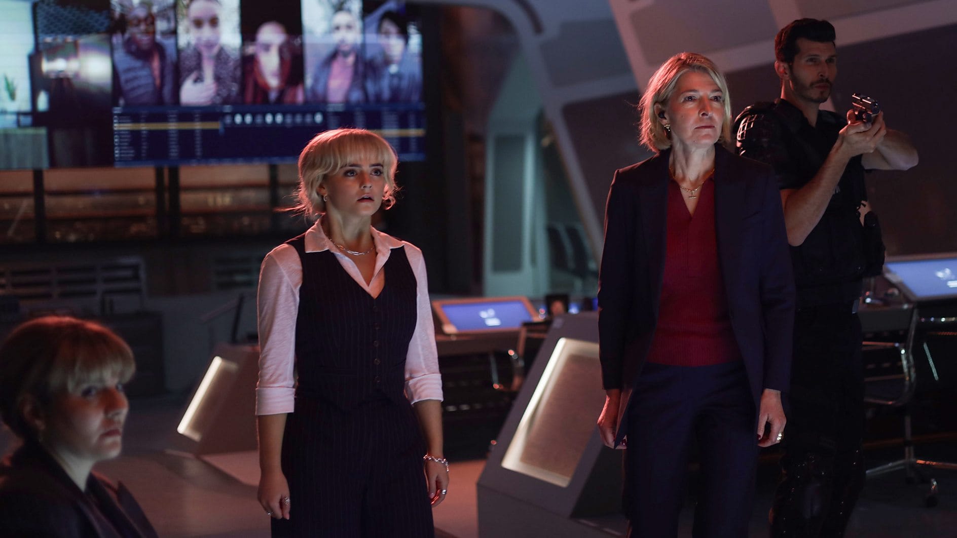 Jemma Redgrave and Millie Gibson in 'Doctor Who' Season 2