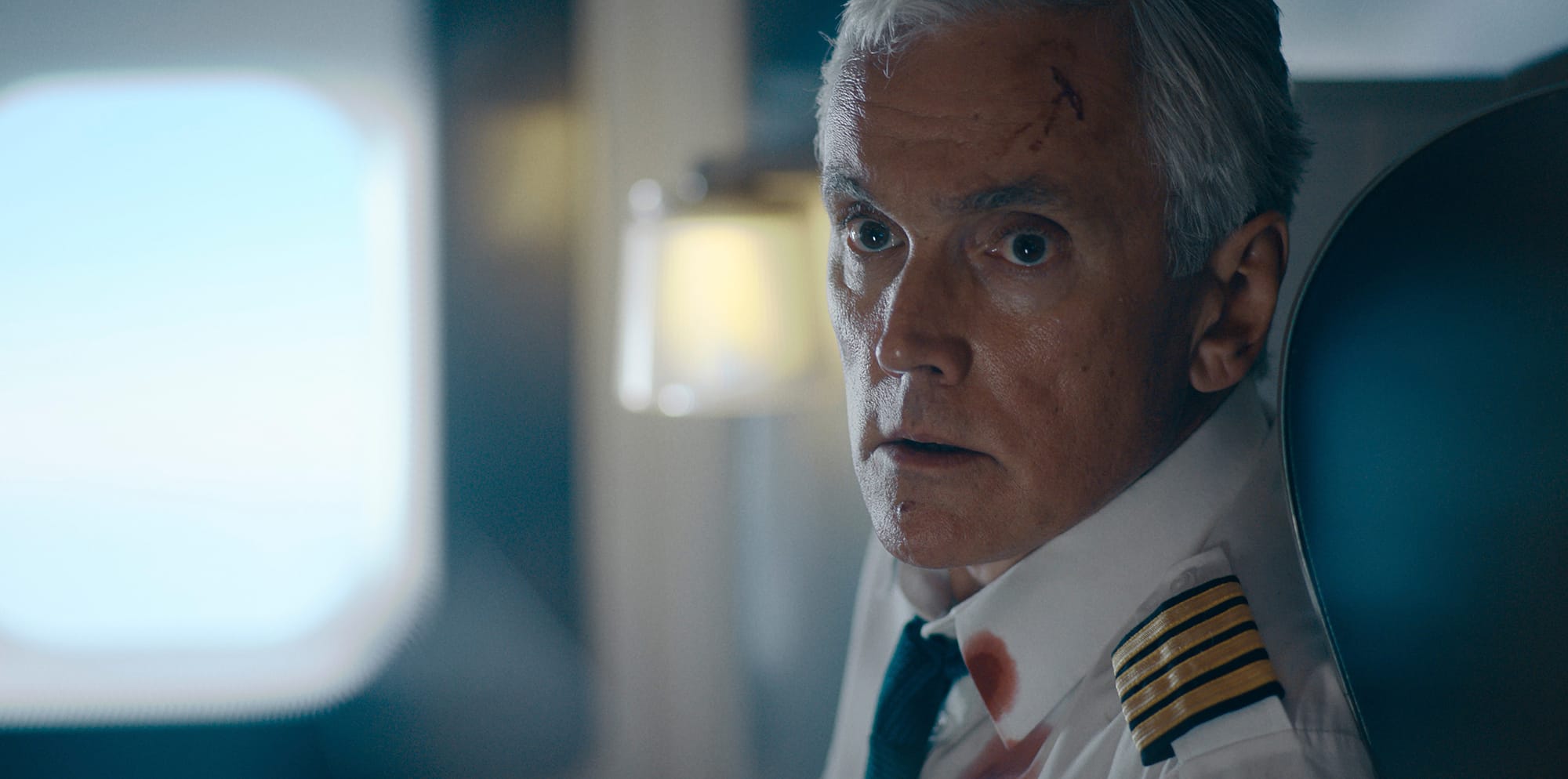 Ben Miles as Captain Robin Allen in 'Hijack'