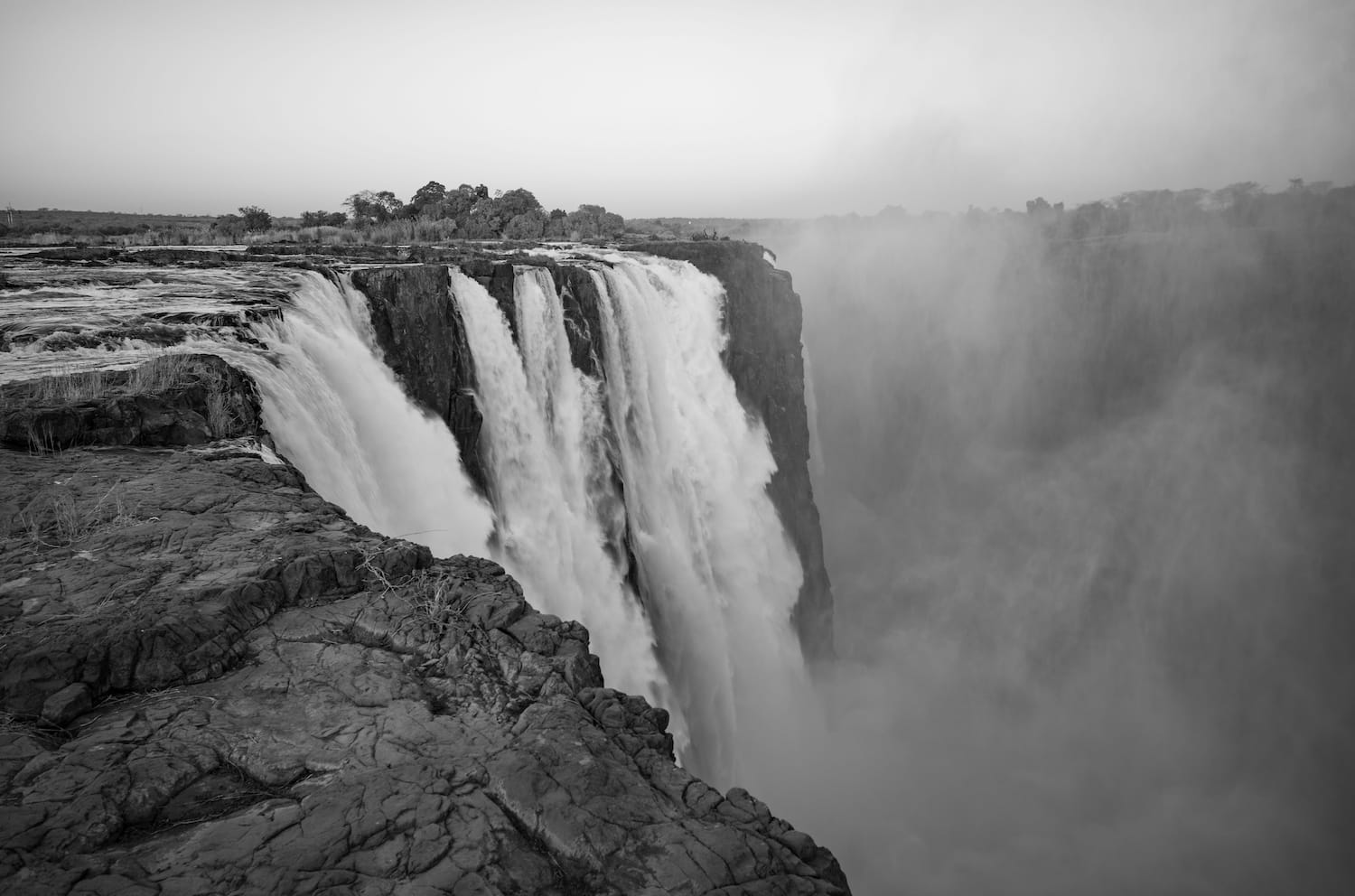 Victoria Falls, captured by Sir David Suchet.