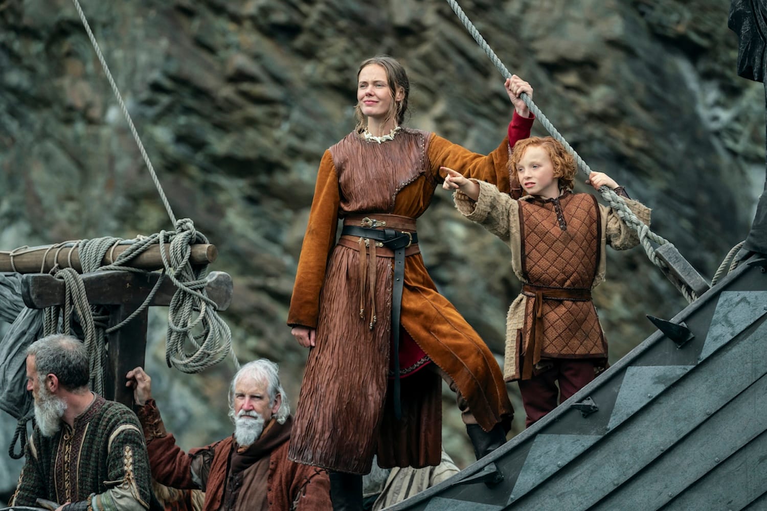 Frida Gustavsson in "Vikings: Valhalla"