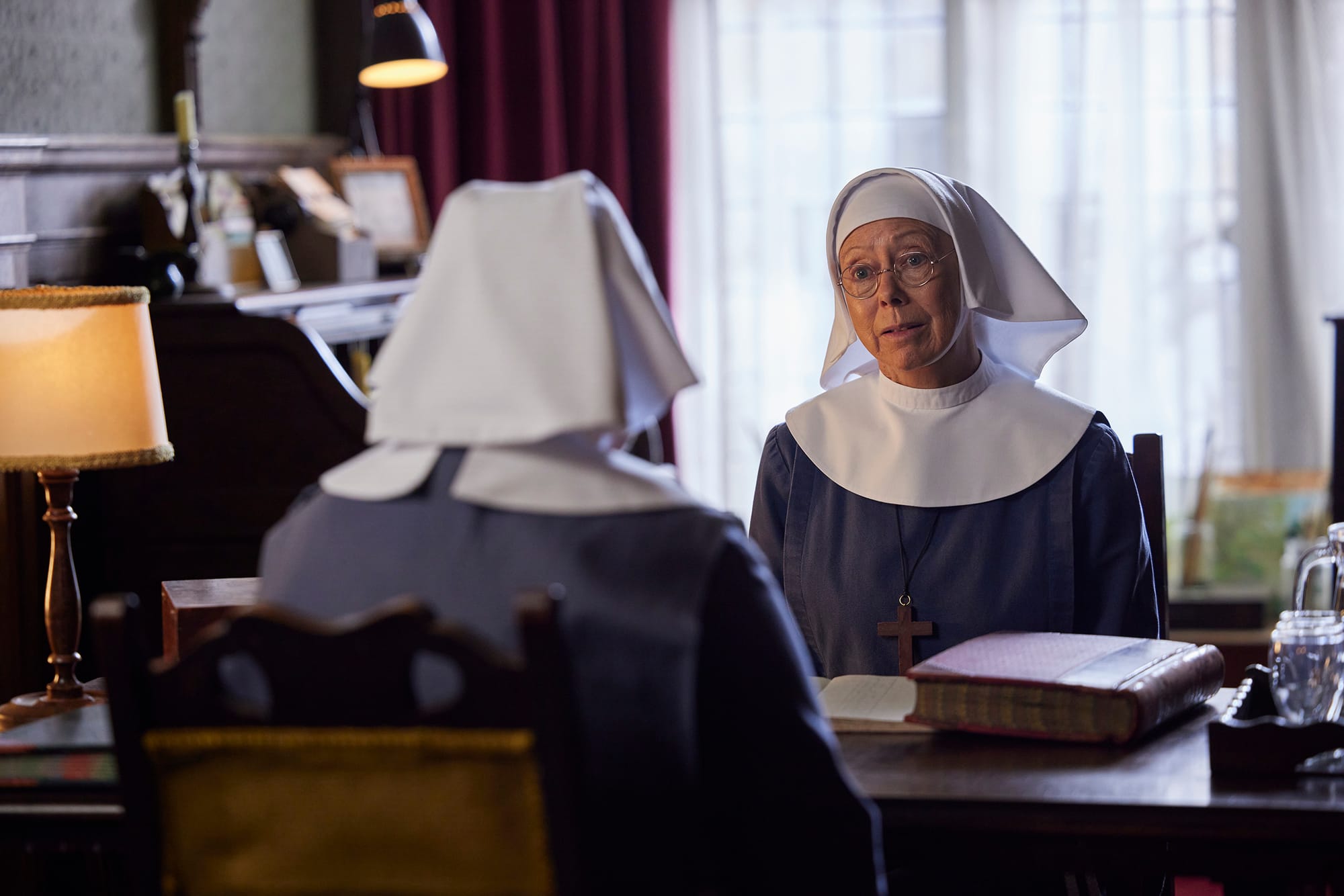 Jenny Agutter as Sister Julienne in 'Call the Midwife' Season 14