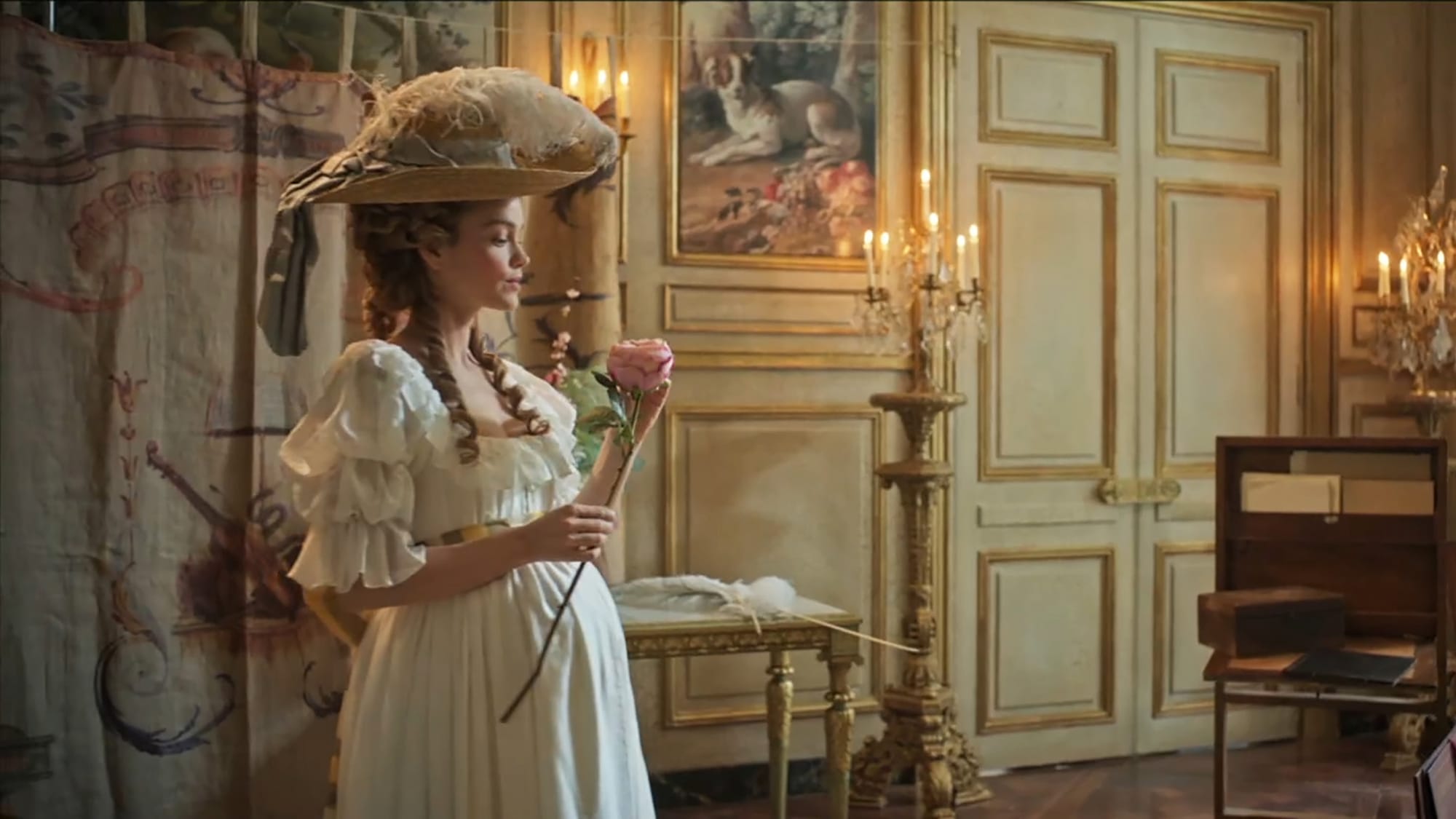 Emilia Schüle as Marie Antoinette in 'Marie Antoinette' Season 2&nbsp;
