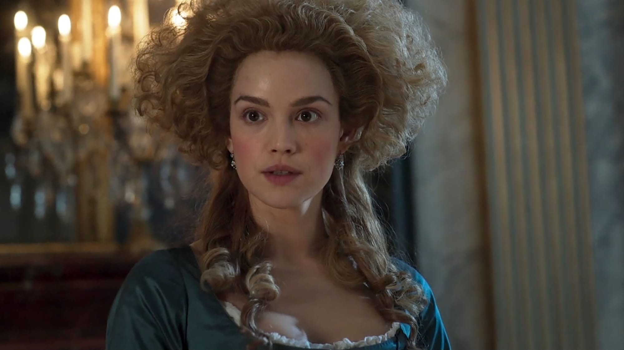 Emilia Schüle as Marie Antoinette in 'Marie Antoinette' Season 2&nbsp;
