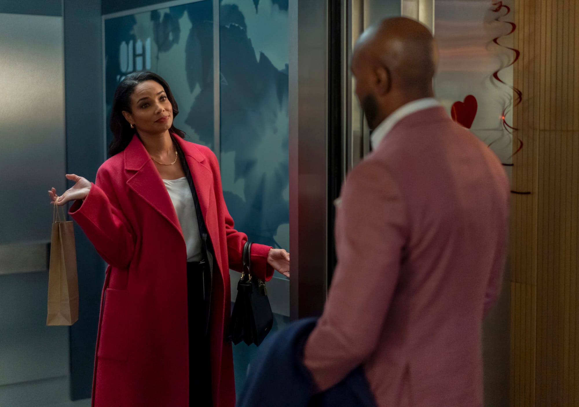 Rochelle Aytes as Dr. Mary Morstan and Morris Chestnut as Dr. John Watson in 'Watson' Season 1