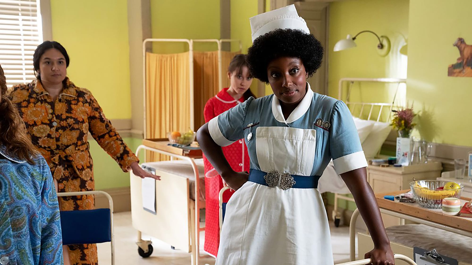Renee Bailey as Joyce in 'Call the Midwife' Season 14