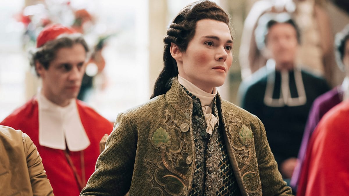 Jack Archer as Provence in 'Marie Antoinette' Season 2