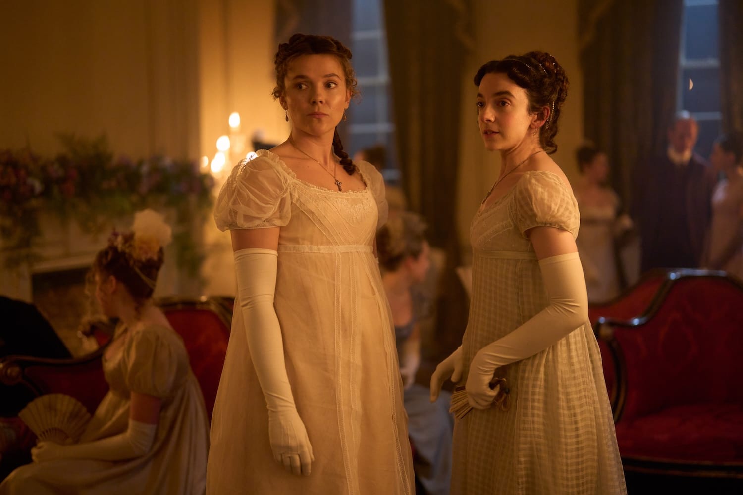 Synnøve Karlsen and Patsy Ferran in "Miss Austen"