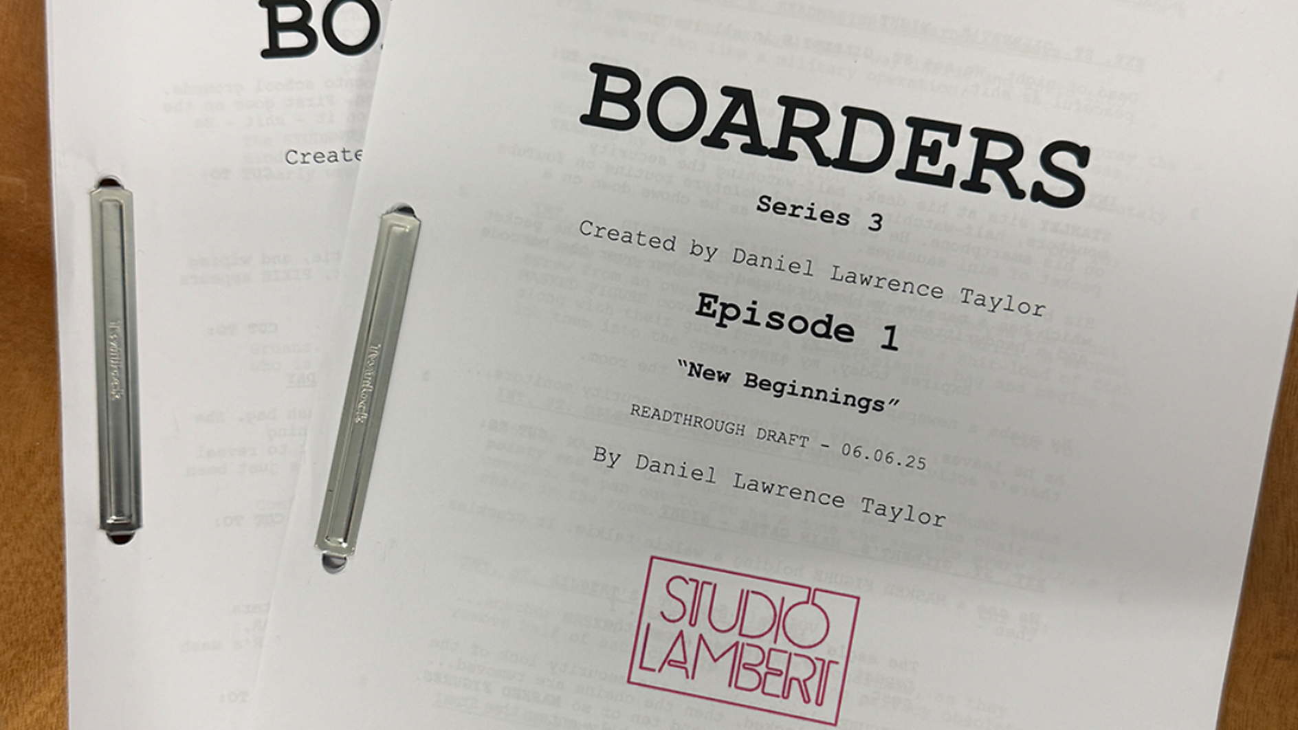 Boarders Season 3 script