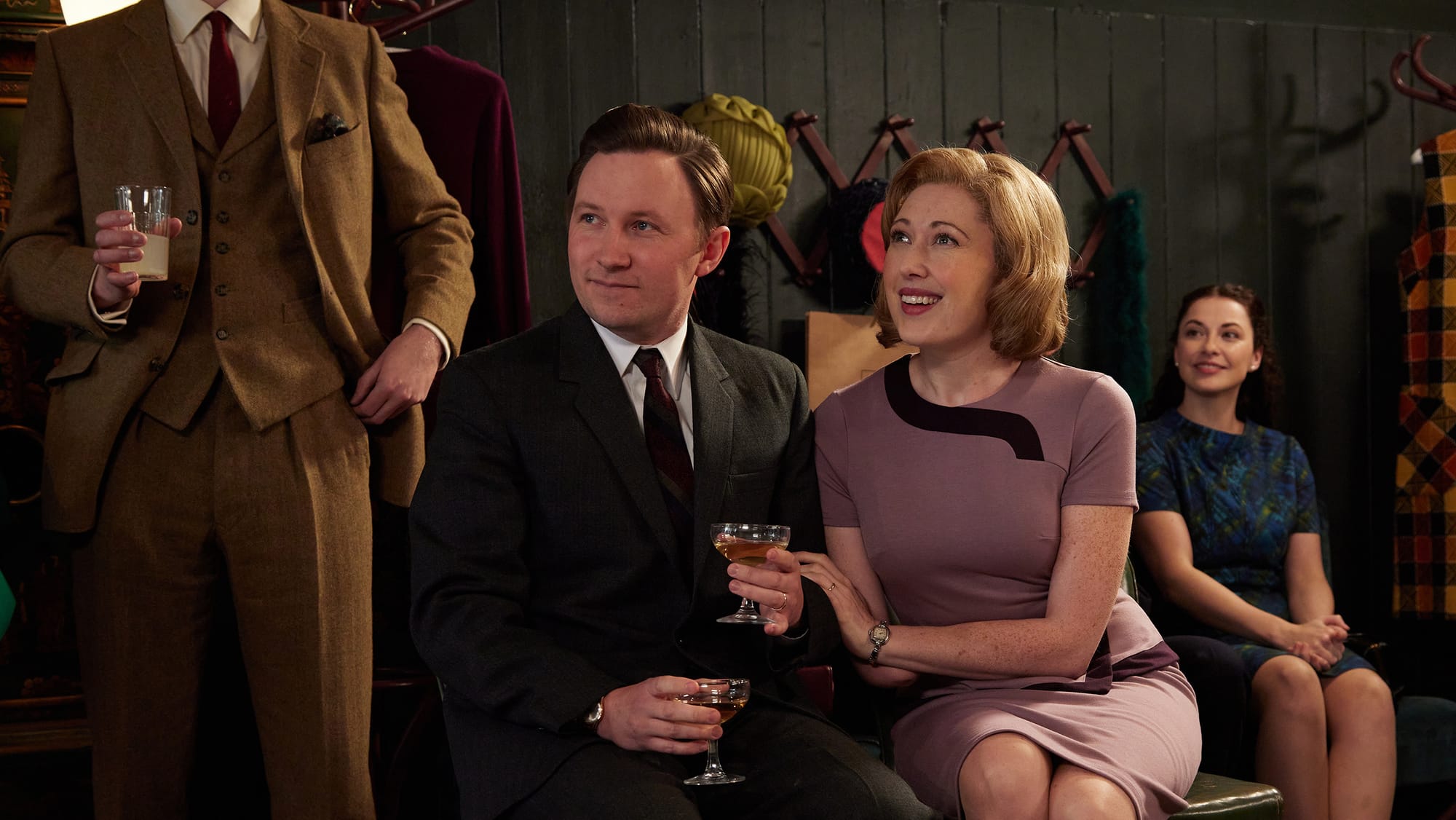 Melissa Johns and Bradley Hall in 'Grantchester' Season 10&nbsp;