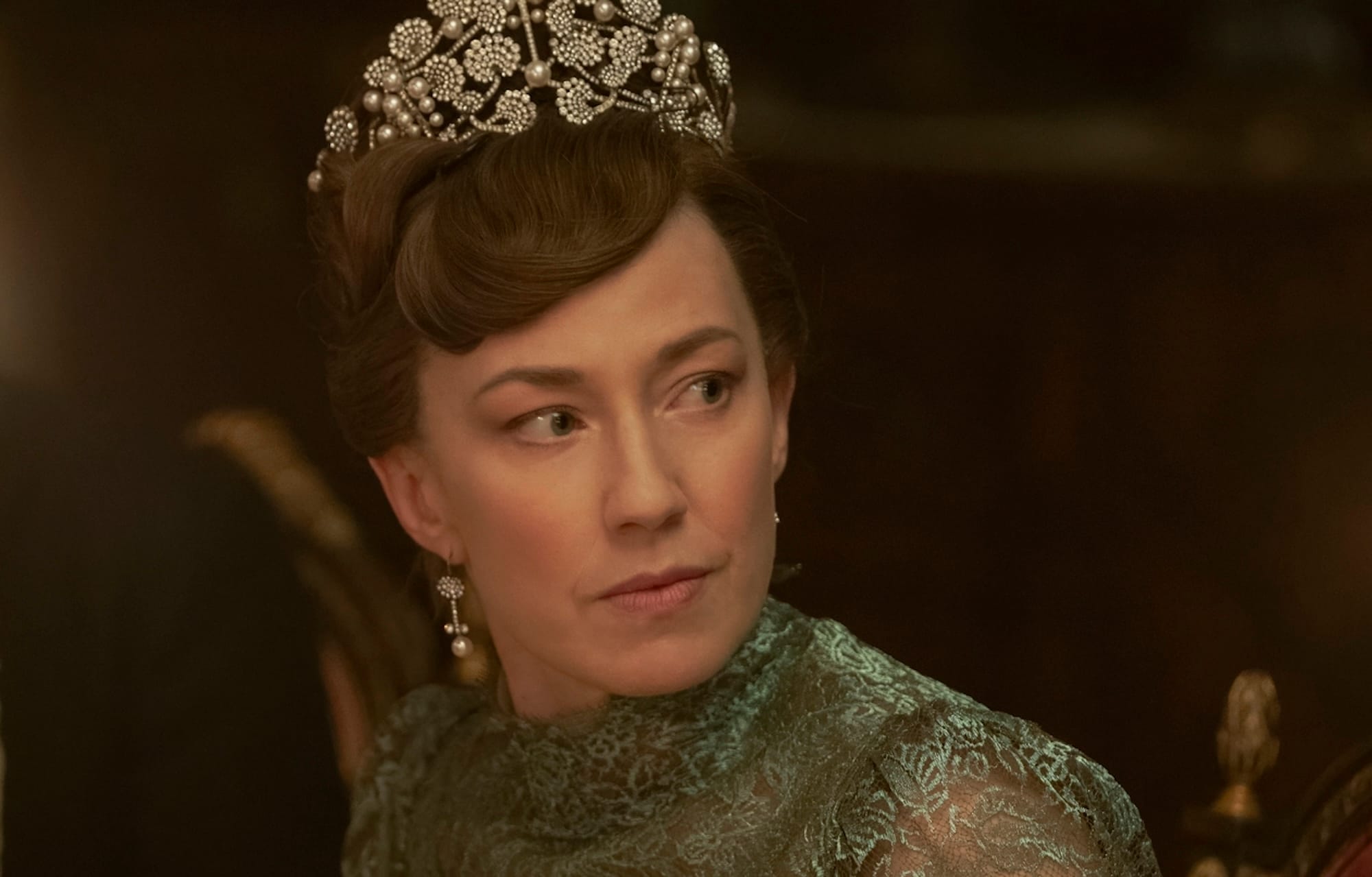 Carrie Coon in "The Gilded Age"