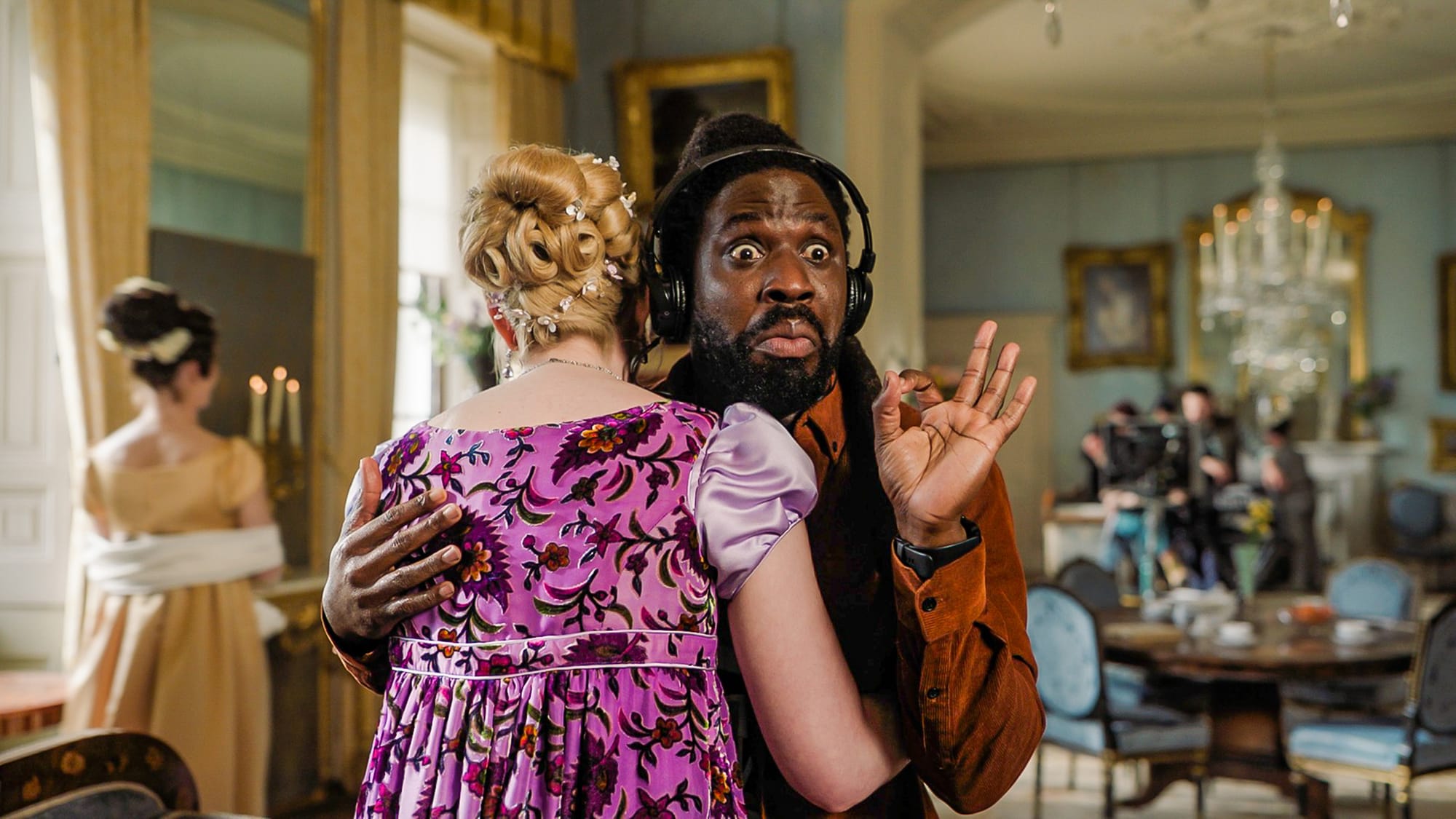 Adjani Salmon as Kwabena in 'Dreaming Whilst Black' Season 2