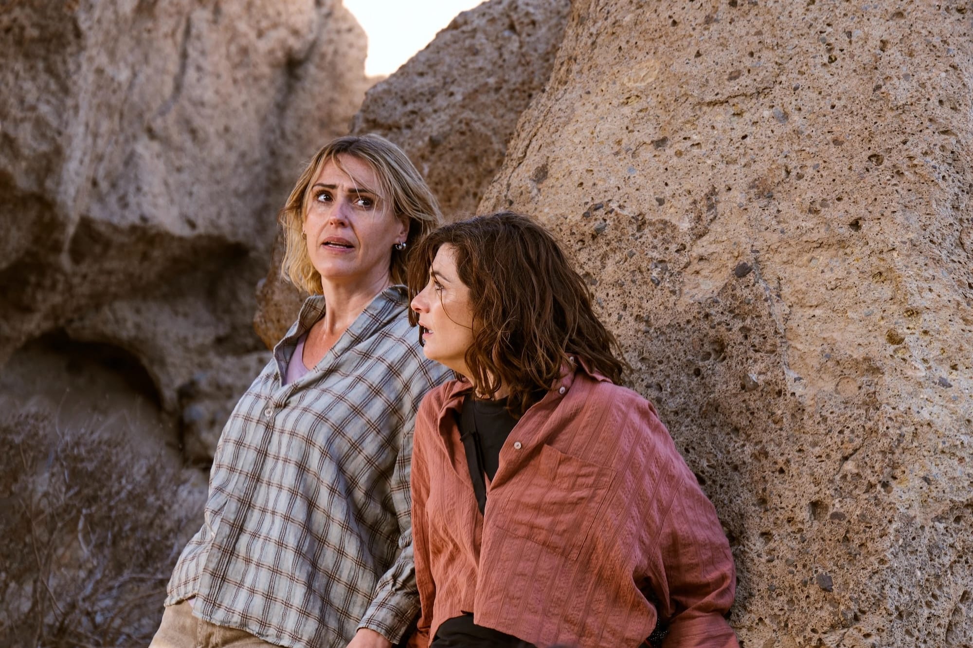 Jodie Whittaker and Suranne Jones in "Frauds"