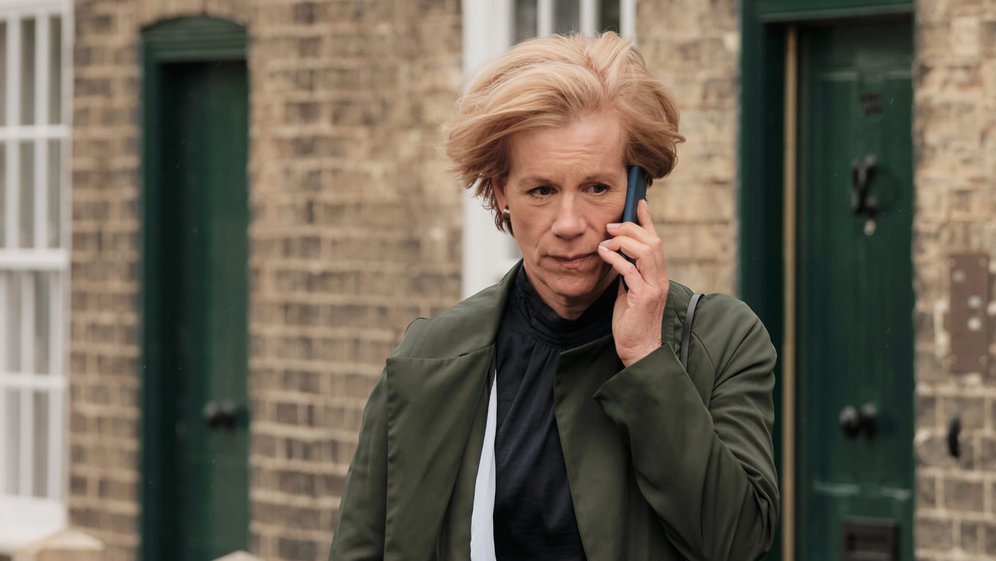 Juliet Stevenson as Dr Helena Goldberg in 'Professor T' Season 4