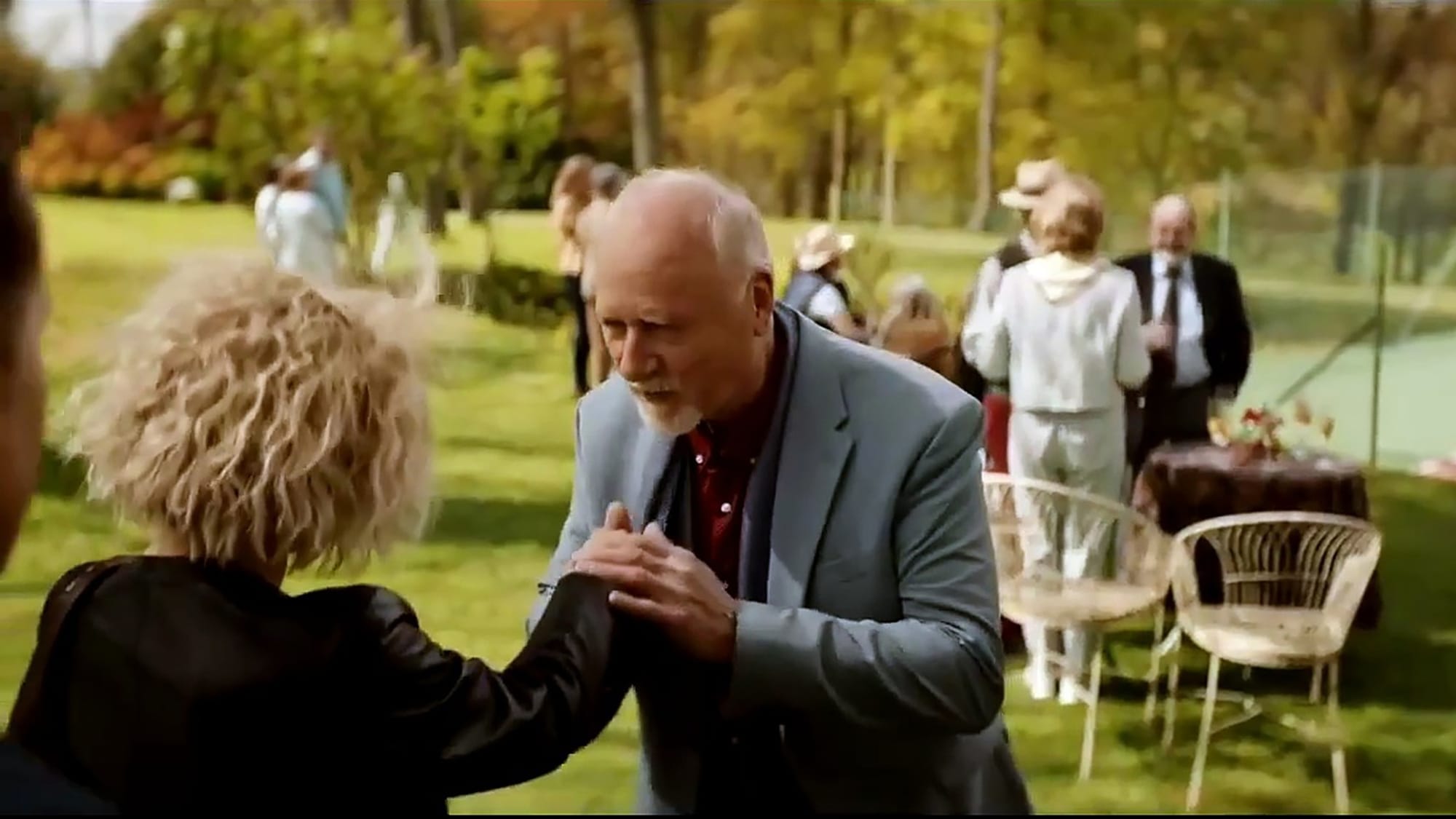 Zoe Wanamaker and Nicholas Jones in 'Professor T' Season 4