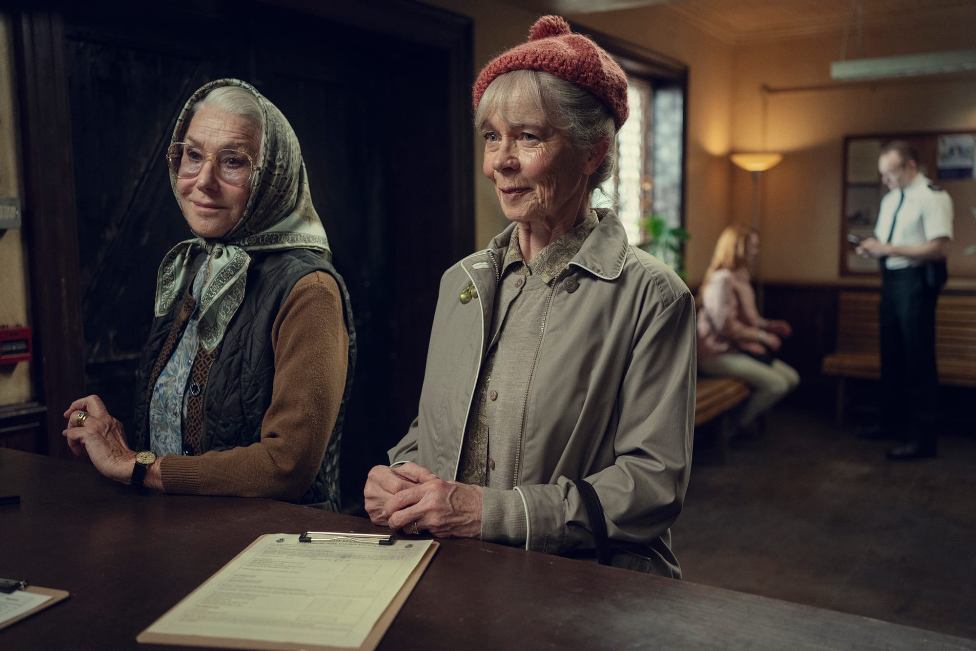 Helen Mirren and Celia Imrie in 'The Thursday Murder Club'