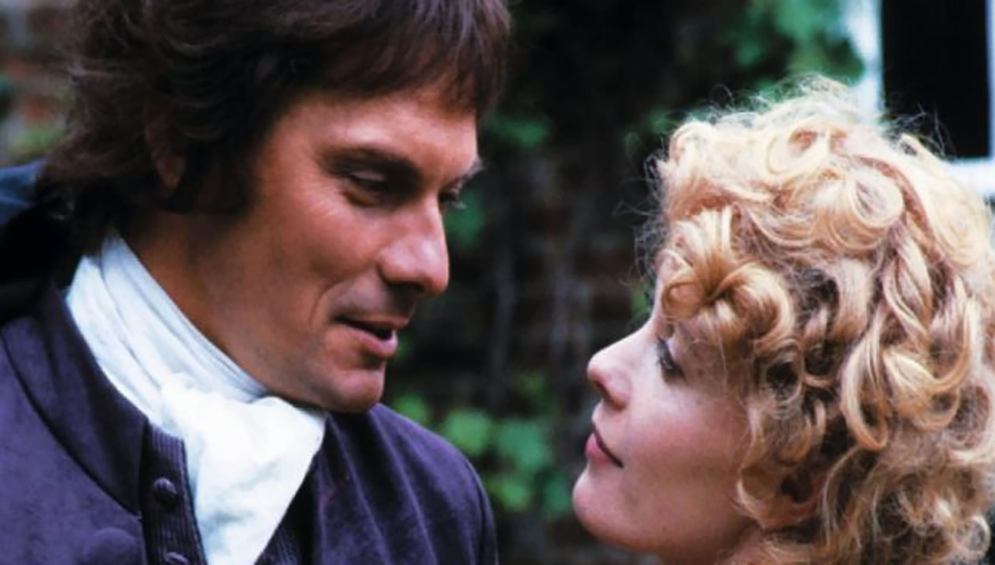 Paul Shelley and Sally Osborne in the 1980 BBC adaptation of 'A Tale of Two Cities'