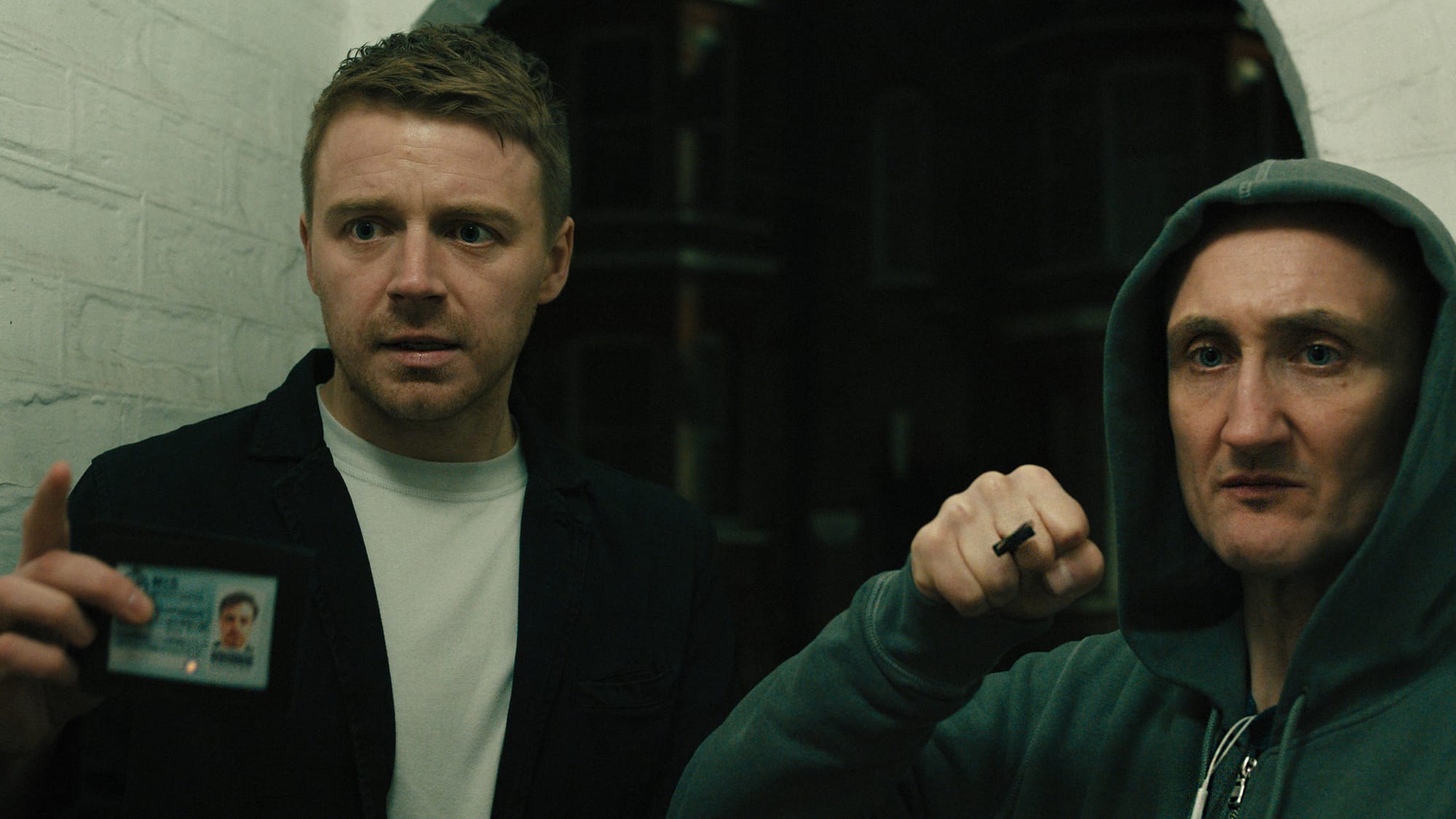 Jack Lowden and Tom Brooke in 'Slow Horses' Season 5