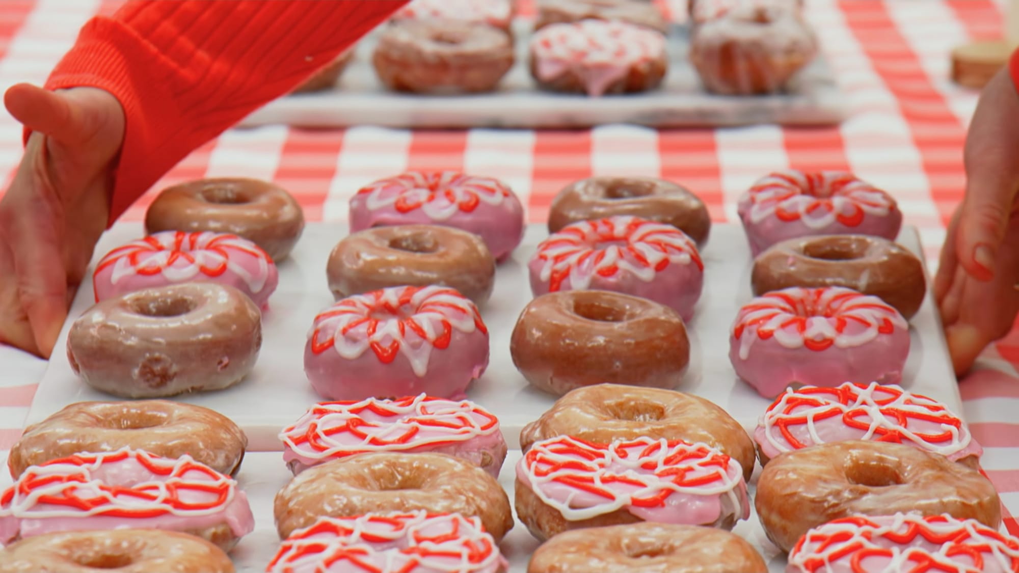 The Bread Week Donut Technical altar in 'The Great British Baking Show' Season 16&nbsp;