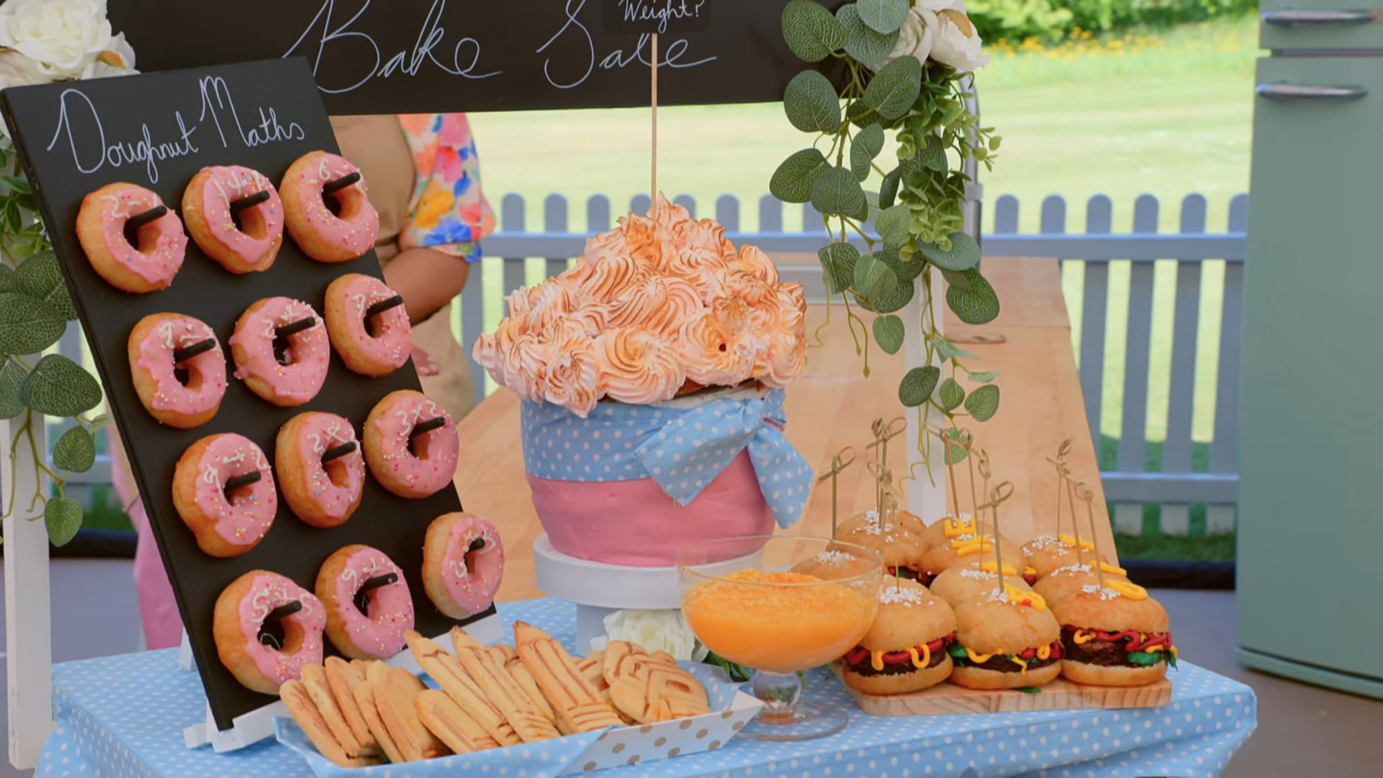 Nadia's 'Traditional Bake Sale' Showstopper from 'The Great British Baking Show' Season 16's "Back to School" Week
