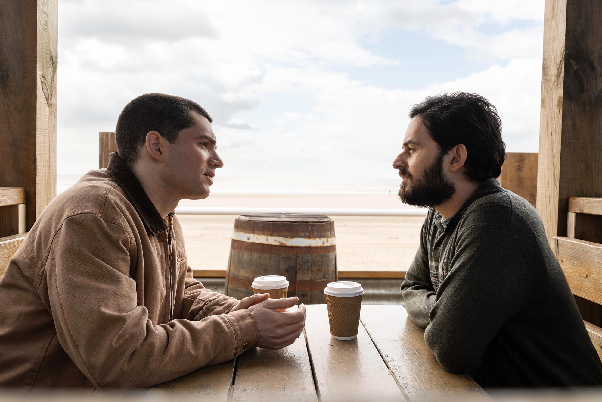 David Witts and Elham Ehsas in 'Unforgotten' Season 6