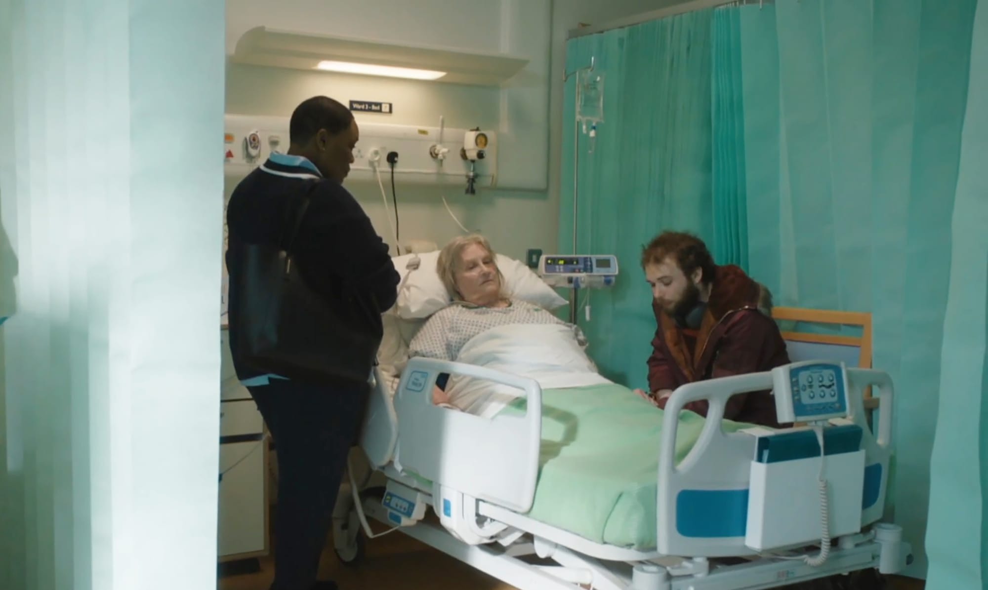 Lisa Davina Phillip, Michele Dotrice, and Maximilian Fairley in 'Unforgotten' Season 6