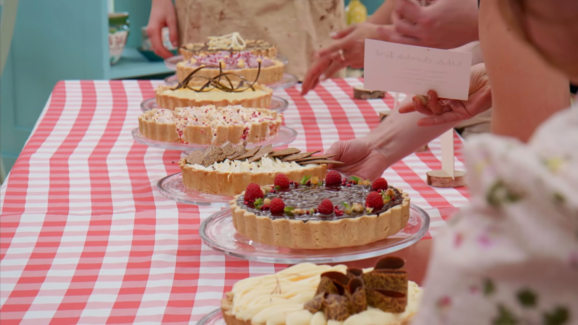 The Technical Altar from 'The Great British Baking Show' Season 16's Chocolate Week