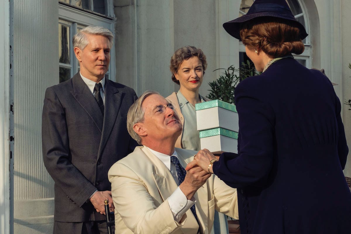 Kyle MacLachlan as President Franklin D. Roosevelt in 'Atlantic Crossing'